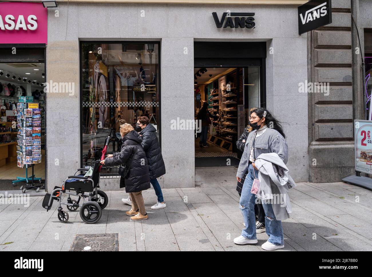 The multinational sports clothing brand Vans store in Hong Kong. (Photo by  Budrul Chukrut / SOPA Images/Sipa USA Stock Photo - Alamy