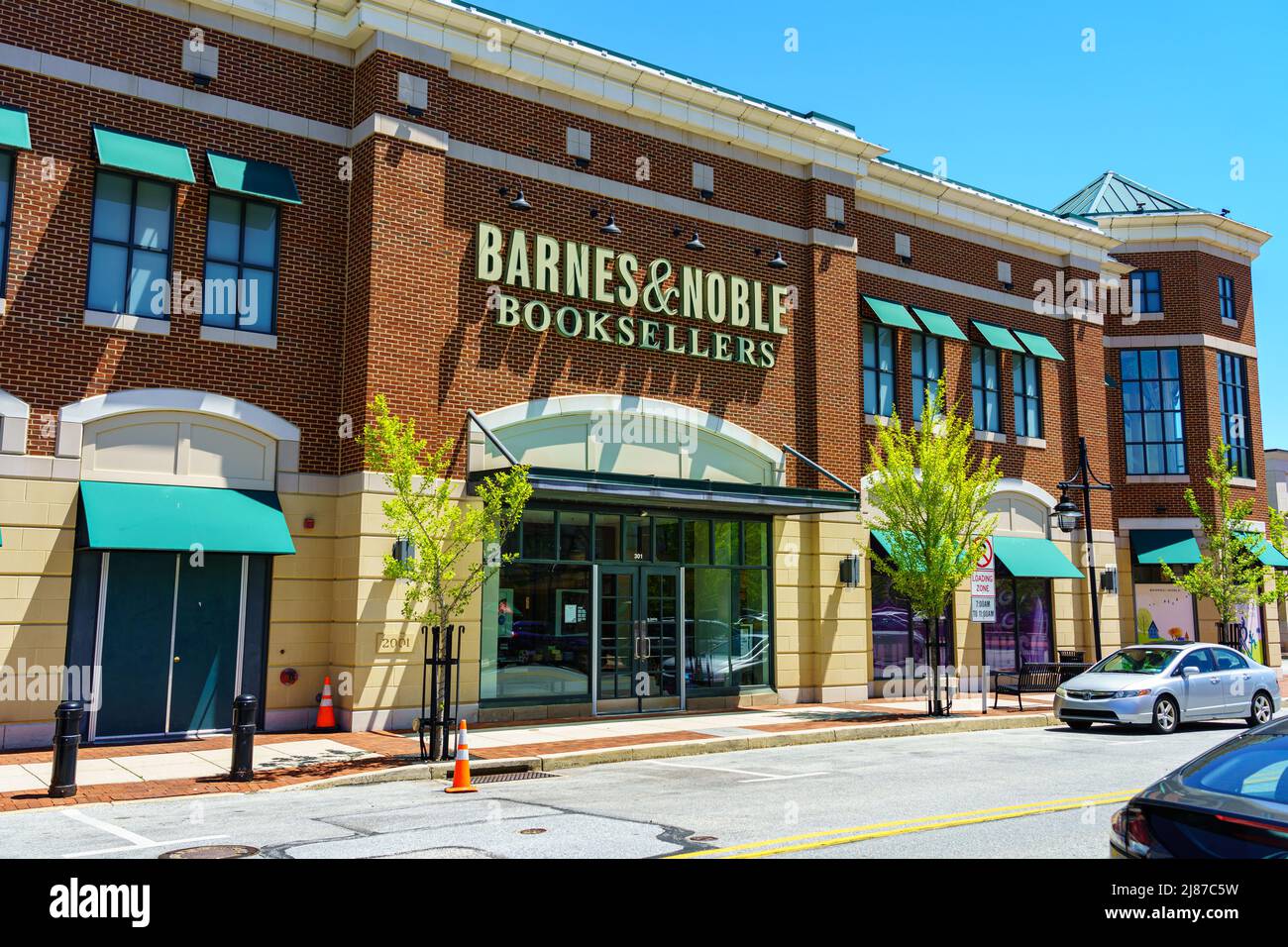 Exton, PA, USA May 10, 2022 Barnes & Noble Bookseller is a chain of American book stores. It