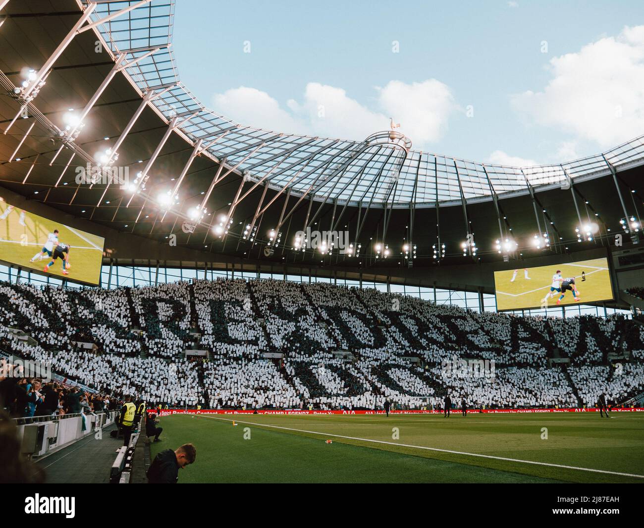 Tottenham Hotspur vs Arsenal North London Derby, 2022 Stock Photo