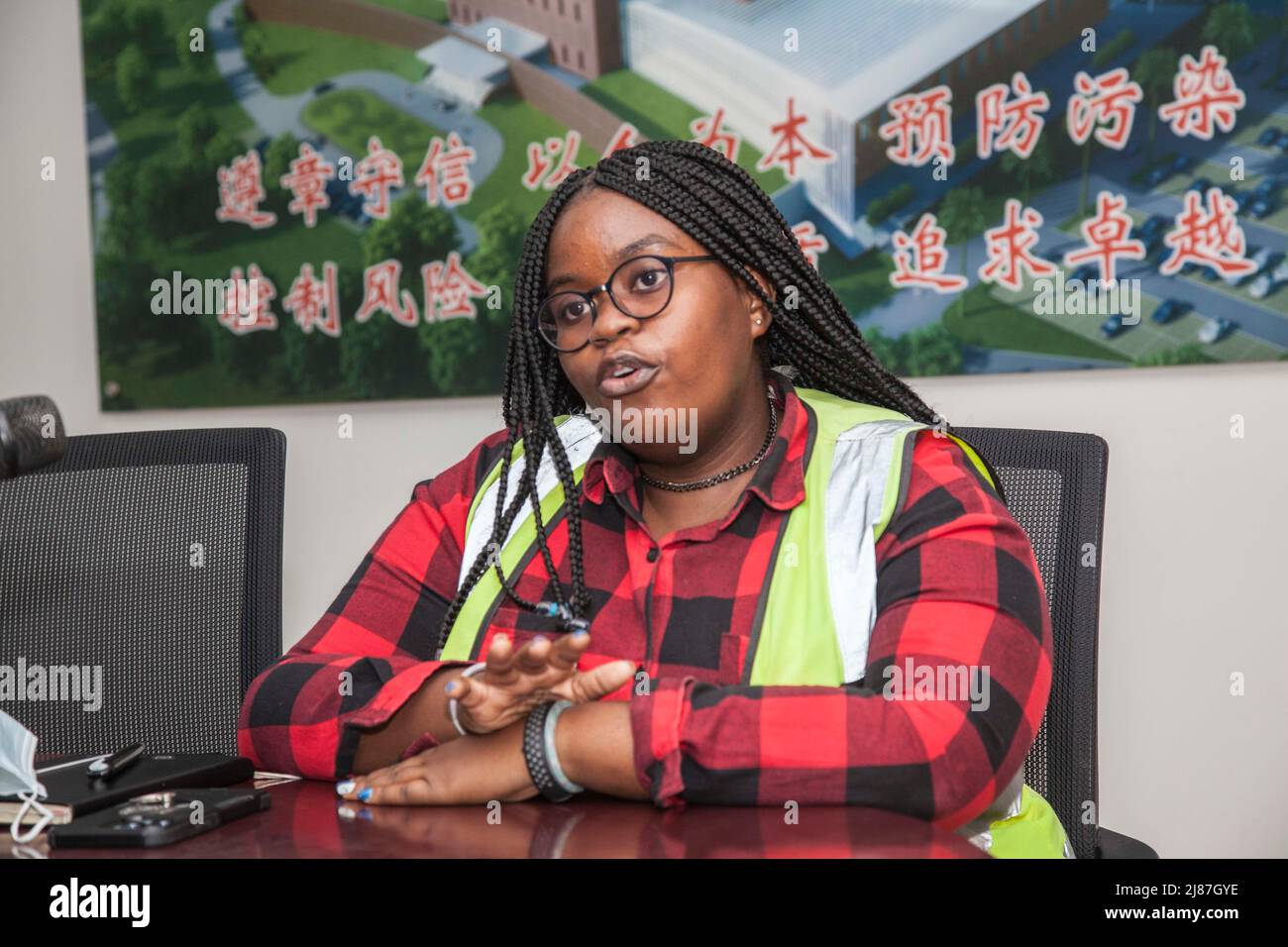 Lusaka, Zambia. 9th May, 2022. Tadalisika Zulu, a 23yearold civil