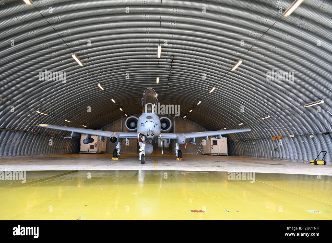 An A 10C Thunderbolt II Aircraft Assigned To The 104th Fighter Squadron an-a-10c-thunderbolt-ii-aircraft-assigned-to-the-104th-fighter-squadron