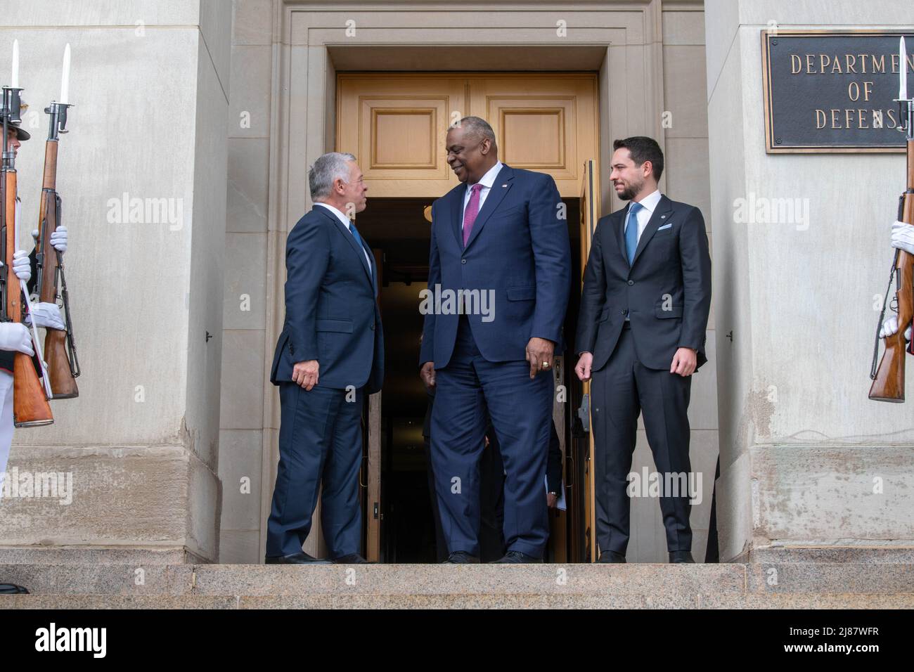 King hussein of jordan secretary hi-res stock photography and images - Alamy