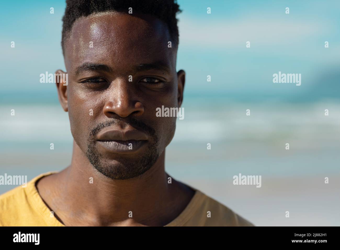 Portrait serious african american man hi-res stock photography and ...