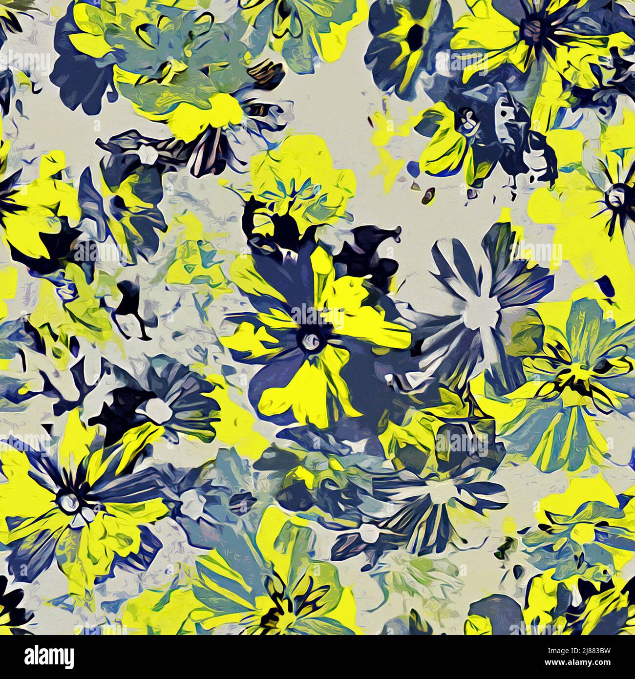 Textile and wallpaper patterns. A printable digital illustration work ...