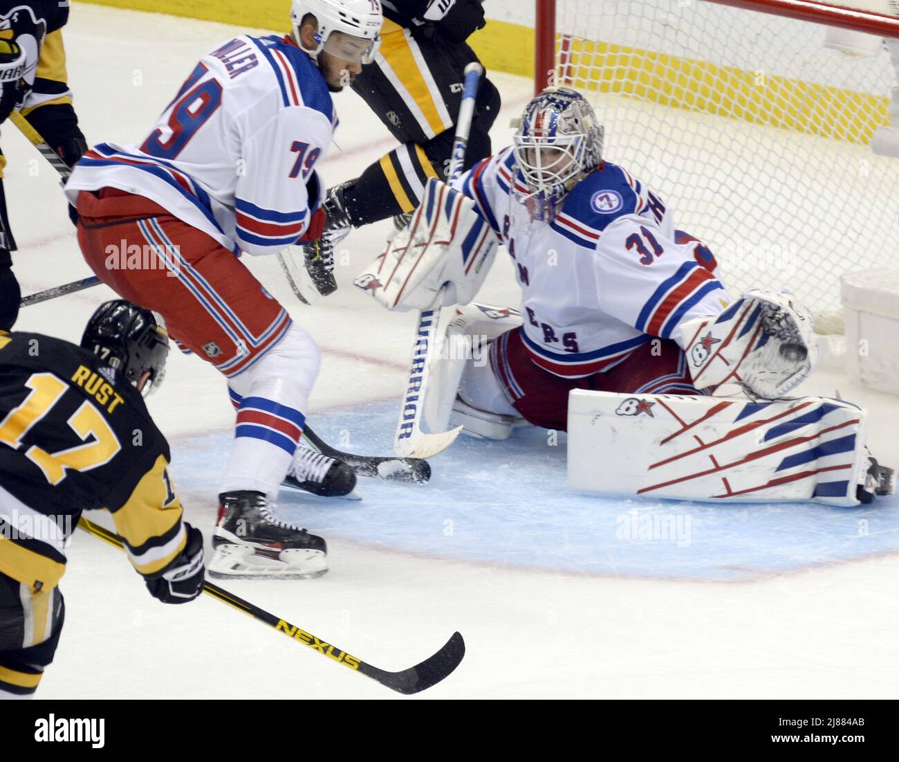 Igor Shesterkin New York Rangers Game-Used #31 White Jersey vs. Vegas  Golden Knights on December 7, 2022 - Worn During the 1st and 2nd Periods