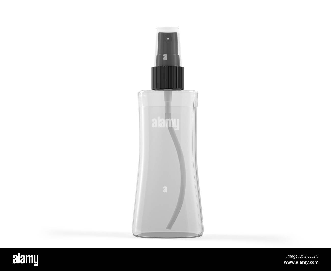 Spray bottle on a white background. 3d illustration Stock Photo - Alamy