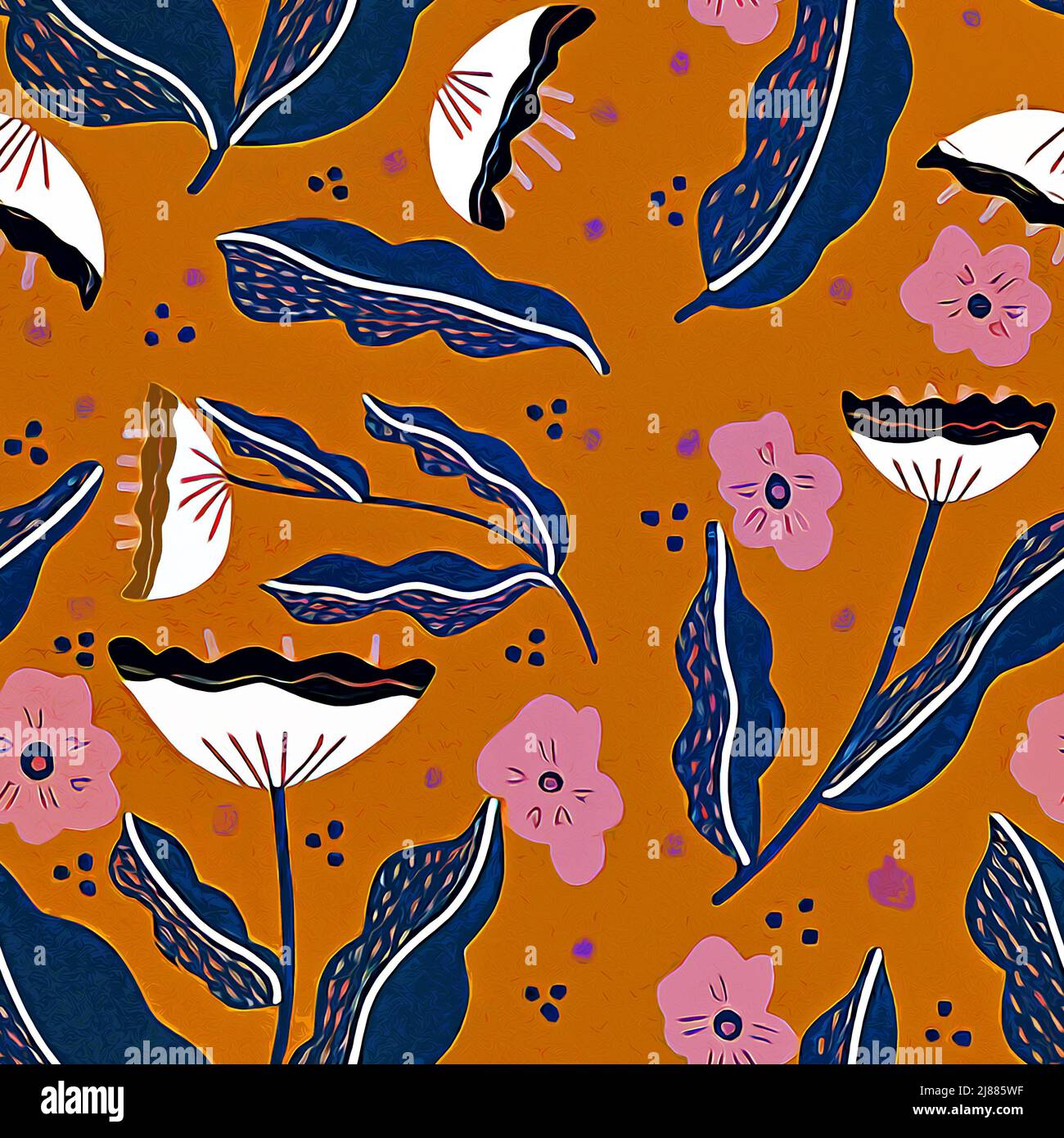 Wf Patterns Textile and wallpaper patterns. A printable digital illustration work ...