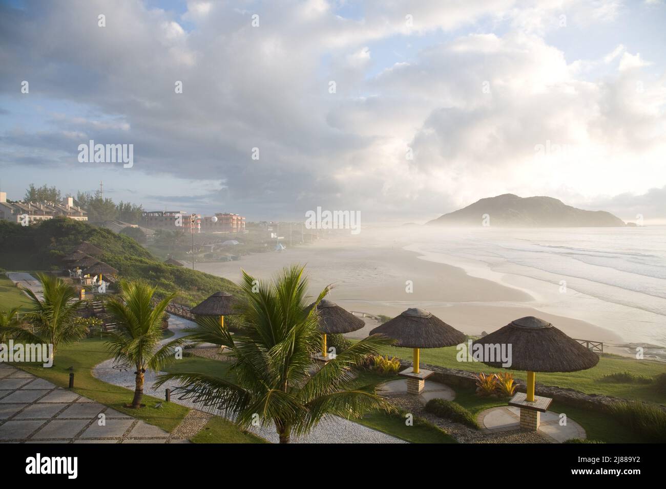 Costao Santinho Eco Resort and Spa on the northeast coast of Santa Catarina Island, Santa Catarina, Brazil Stock Photo