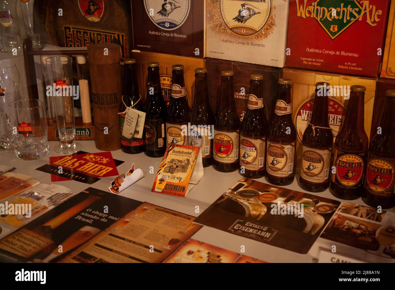 Museu da Cerveja (Beer Museum) in the German community of Blumenau