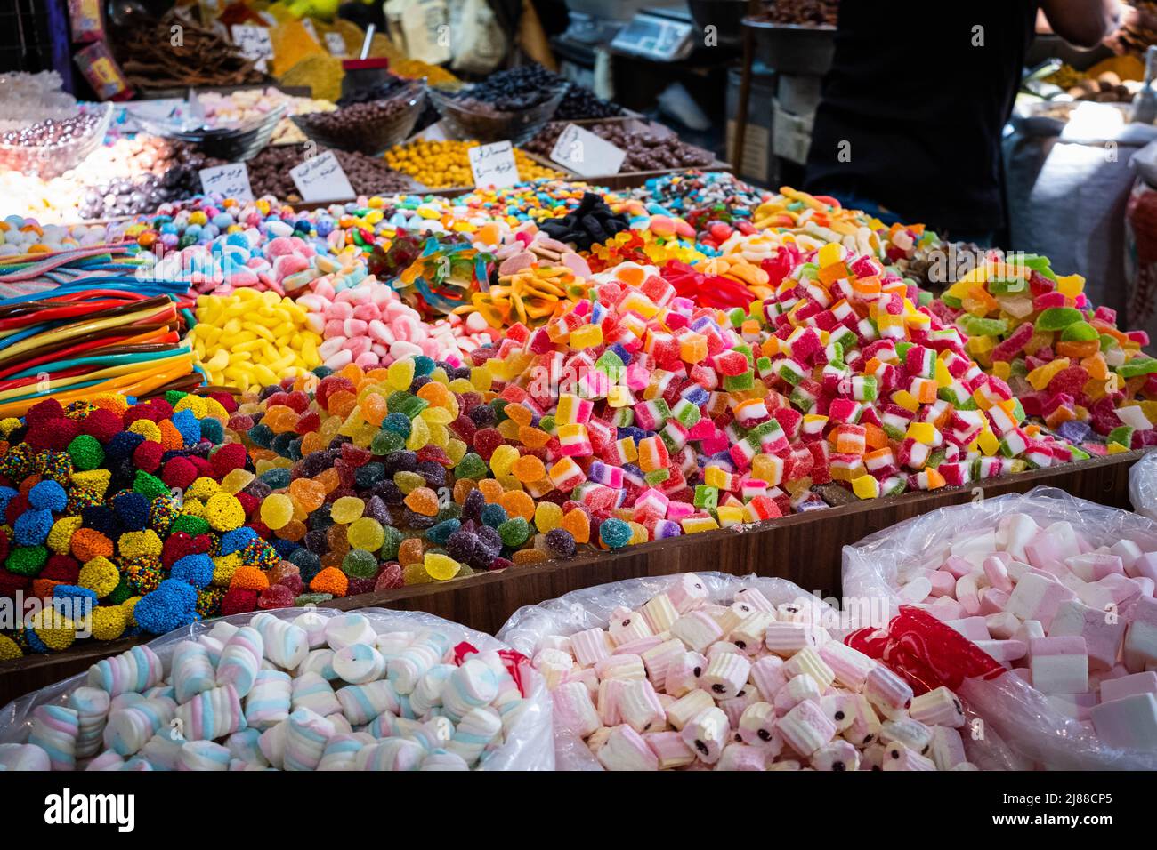 pile of colorful gummy candies, jelly candy shop Stock Photo Alamy