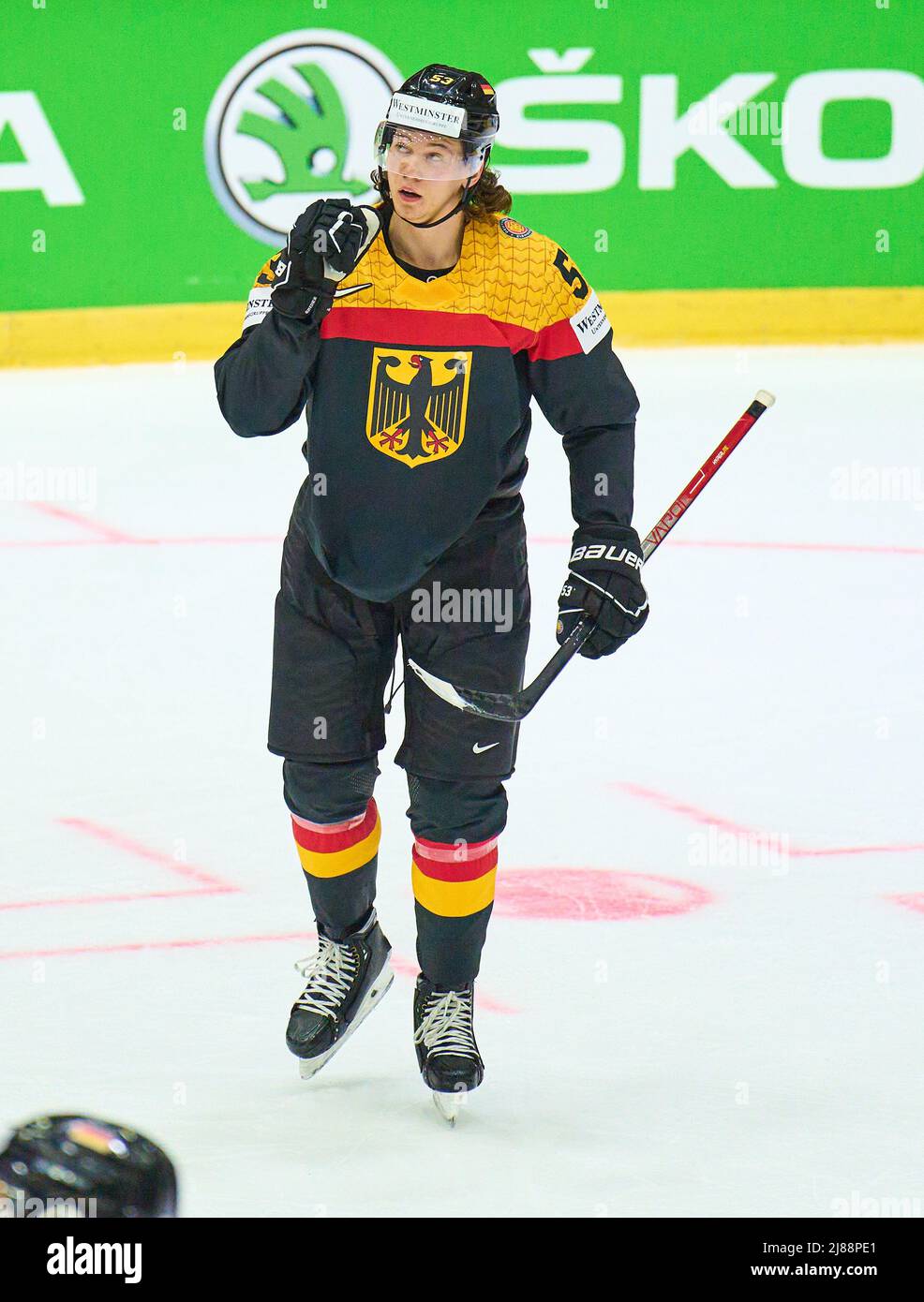 TORONTO, CANADA, 17. JULY: New York Rangers Concept photo. silhouette of  profesiional NHL hockey player Stock Photo - Alamy
