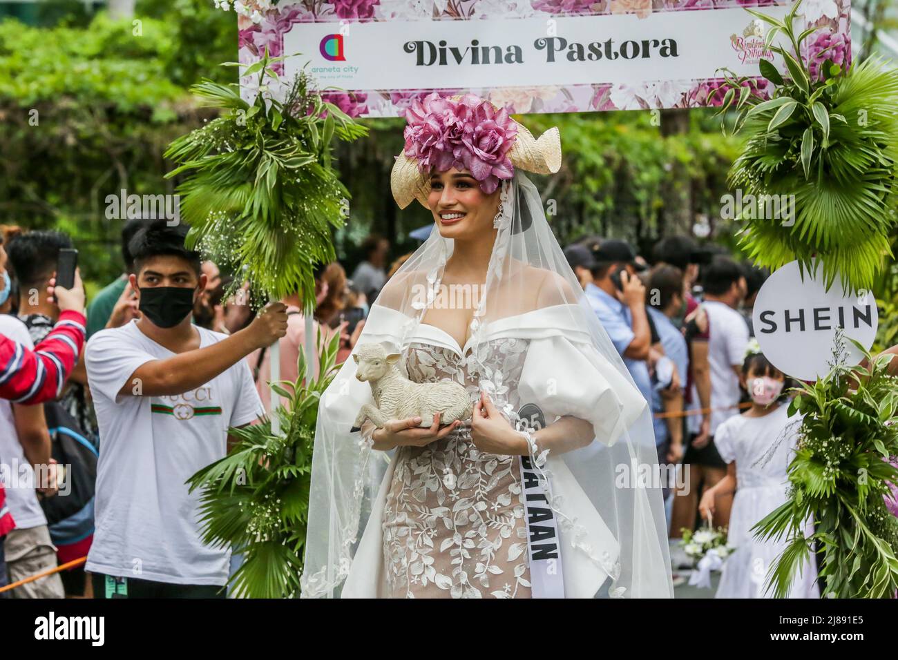 Quezon City, Philippines. 14th May, 2022. A contestant for the