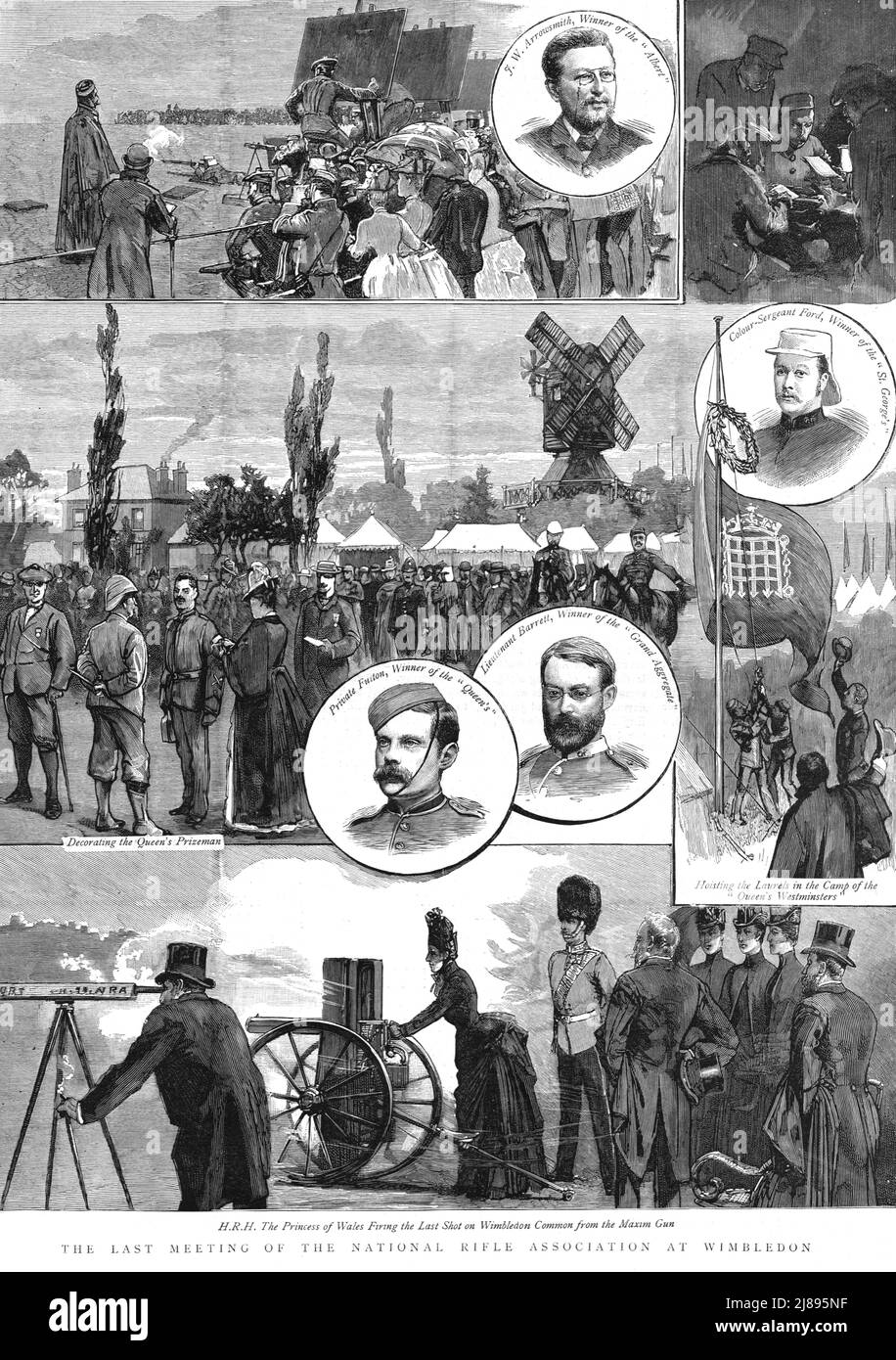 ''The Last Meeting of the National Rifle Association at Wimbledon ...