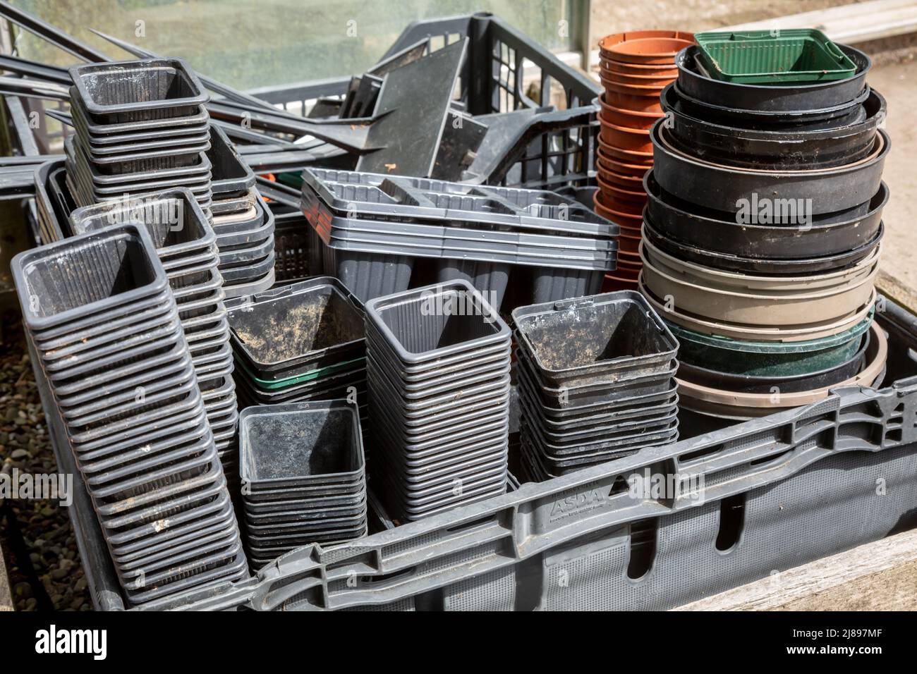 Plastic pots hi-res stock photography and images - Alamy