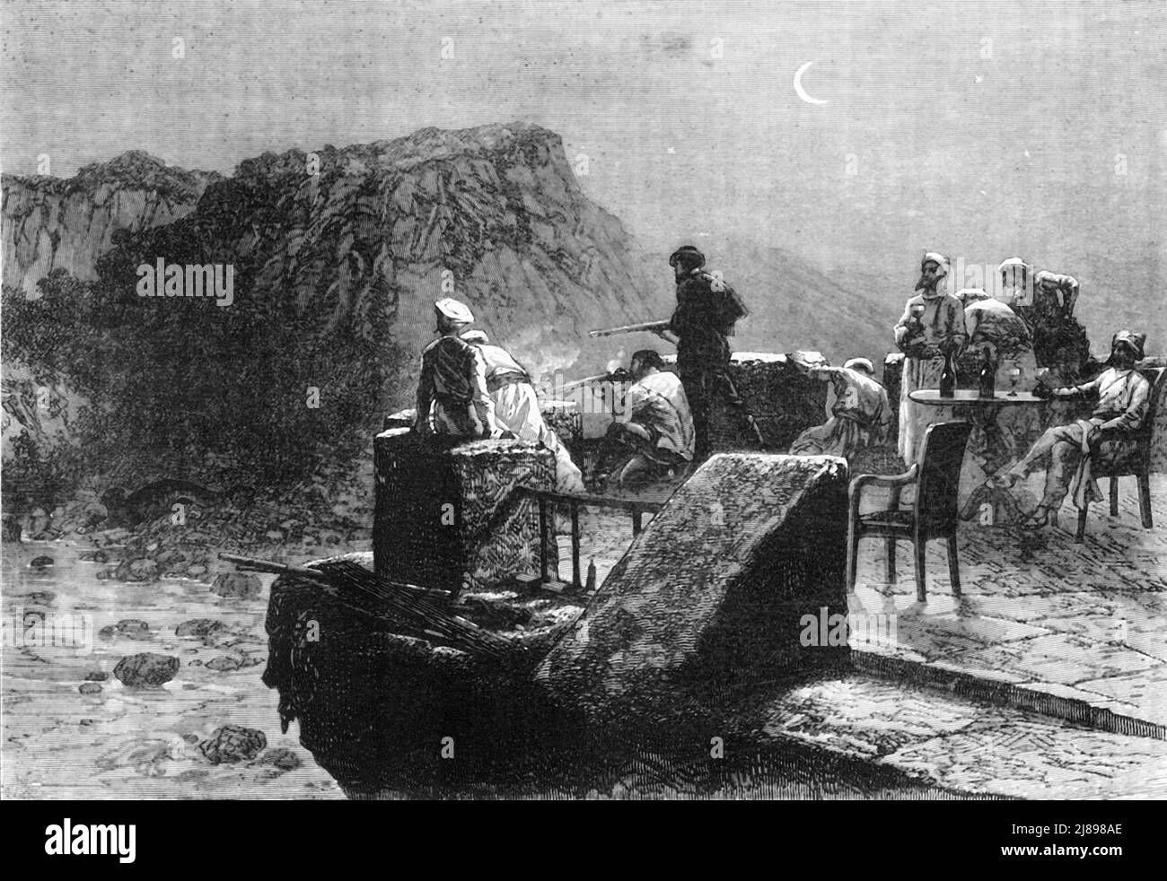 New moon night shooting Black and White Stock Photos \u0026 Images - Alamy, image size:1300x982