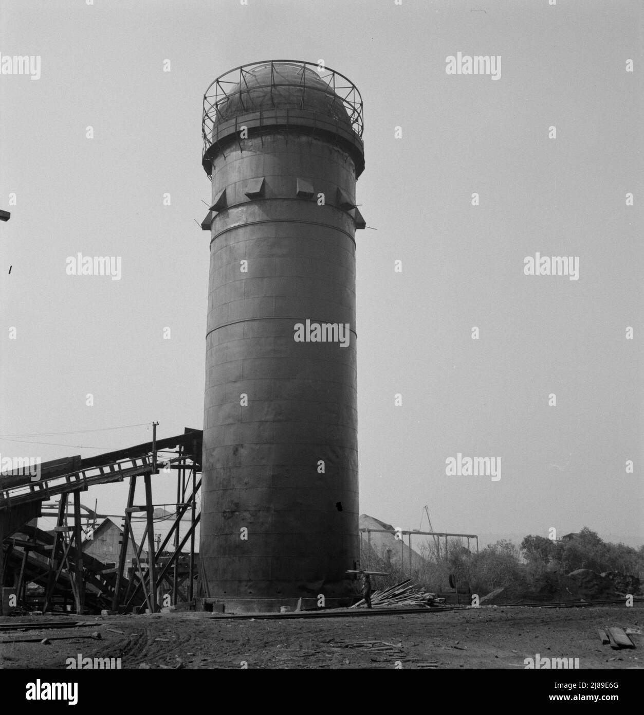 Pelican Bay Lumber Company. The burner is characteristic of the