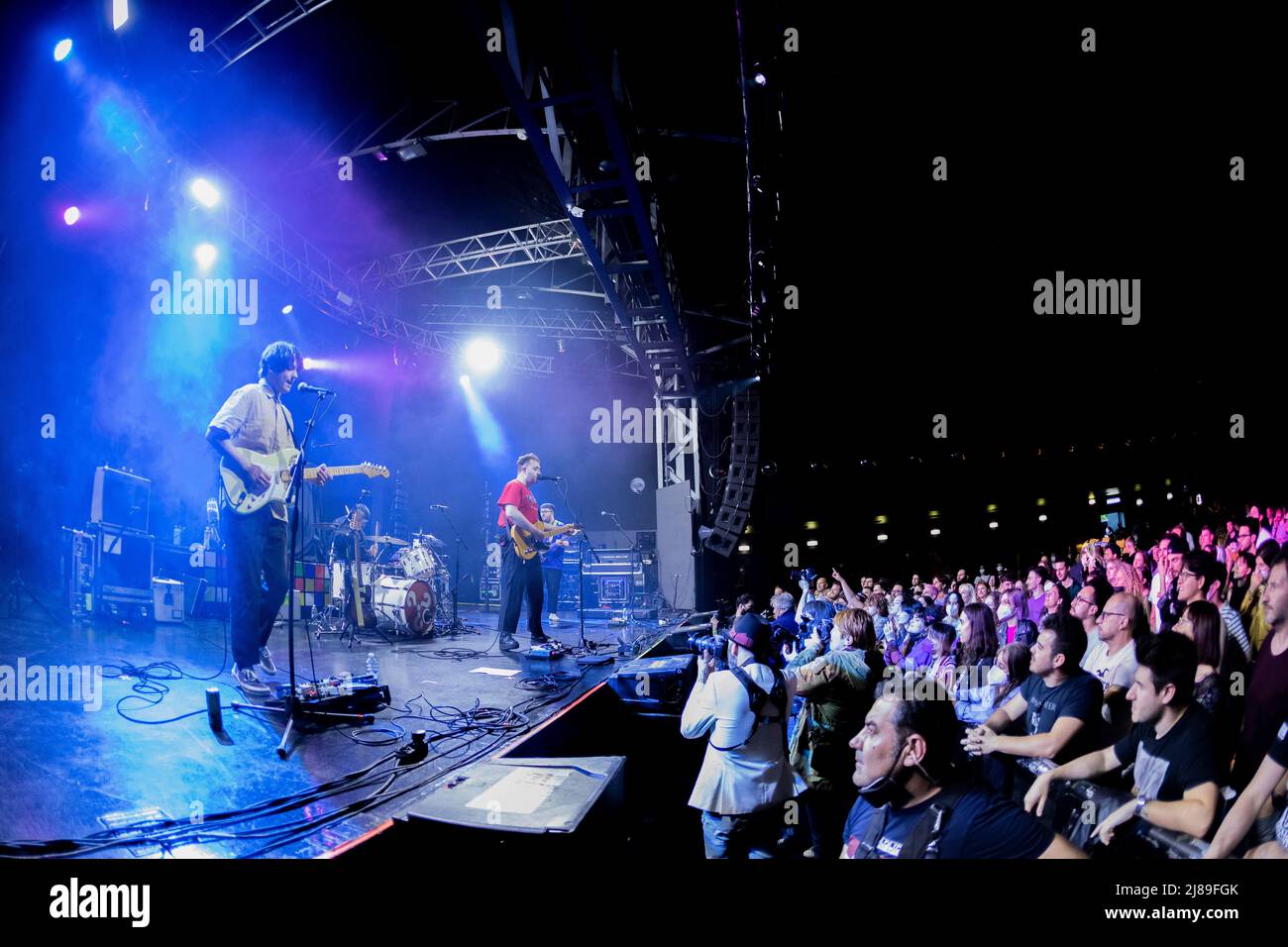 Milan Italy 14 May 2022 Vistas indie rock Edinburgh band live at Fabrique © Andrea Ripamonti / Alamy Stock Photo