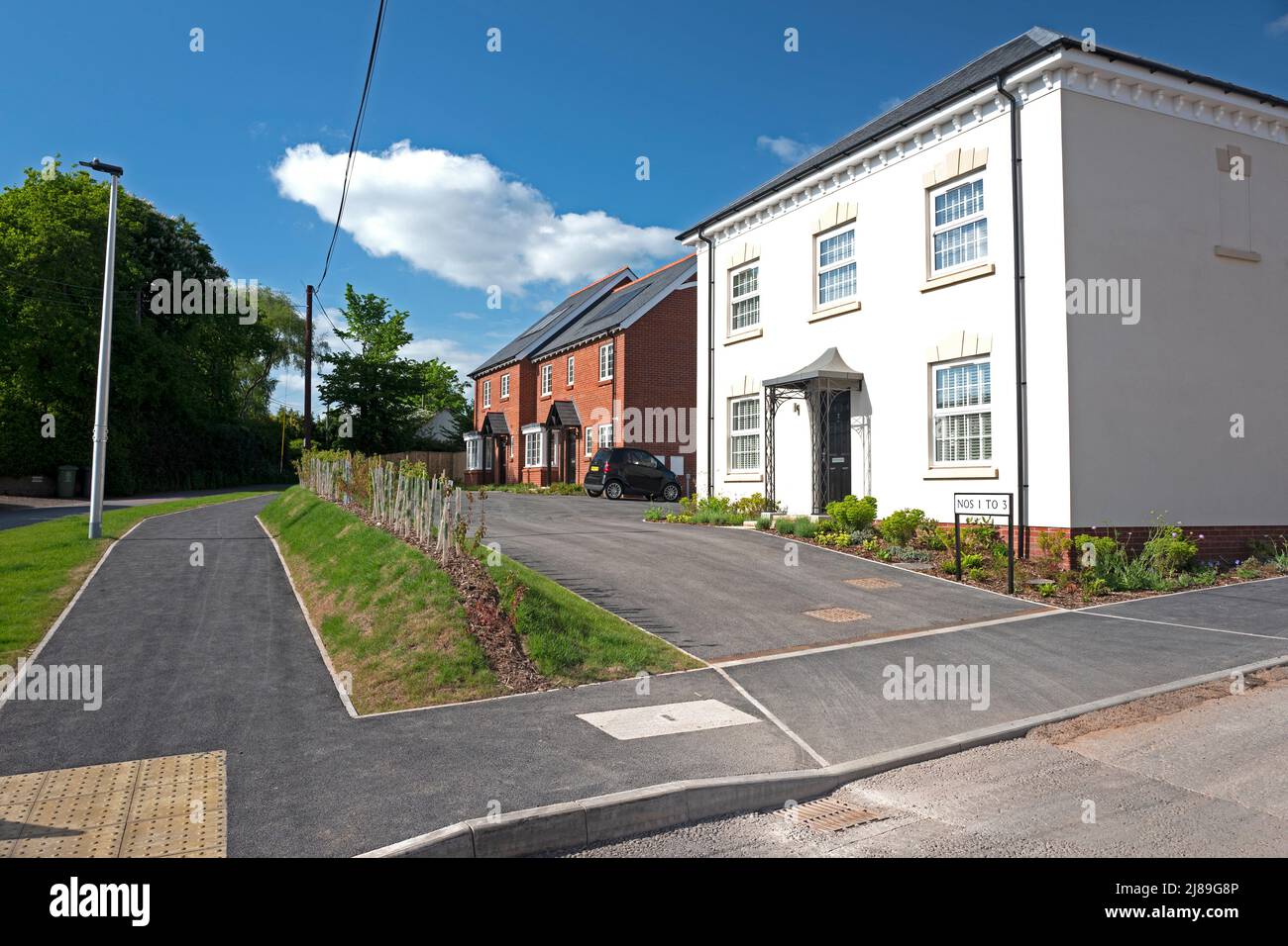 New Housing, Devon, UK Stock Photo Alamy