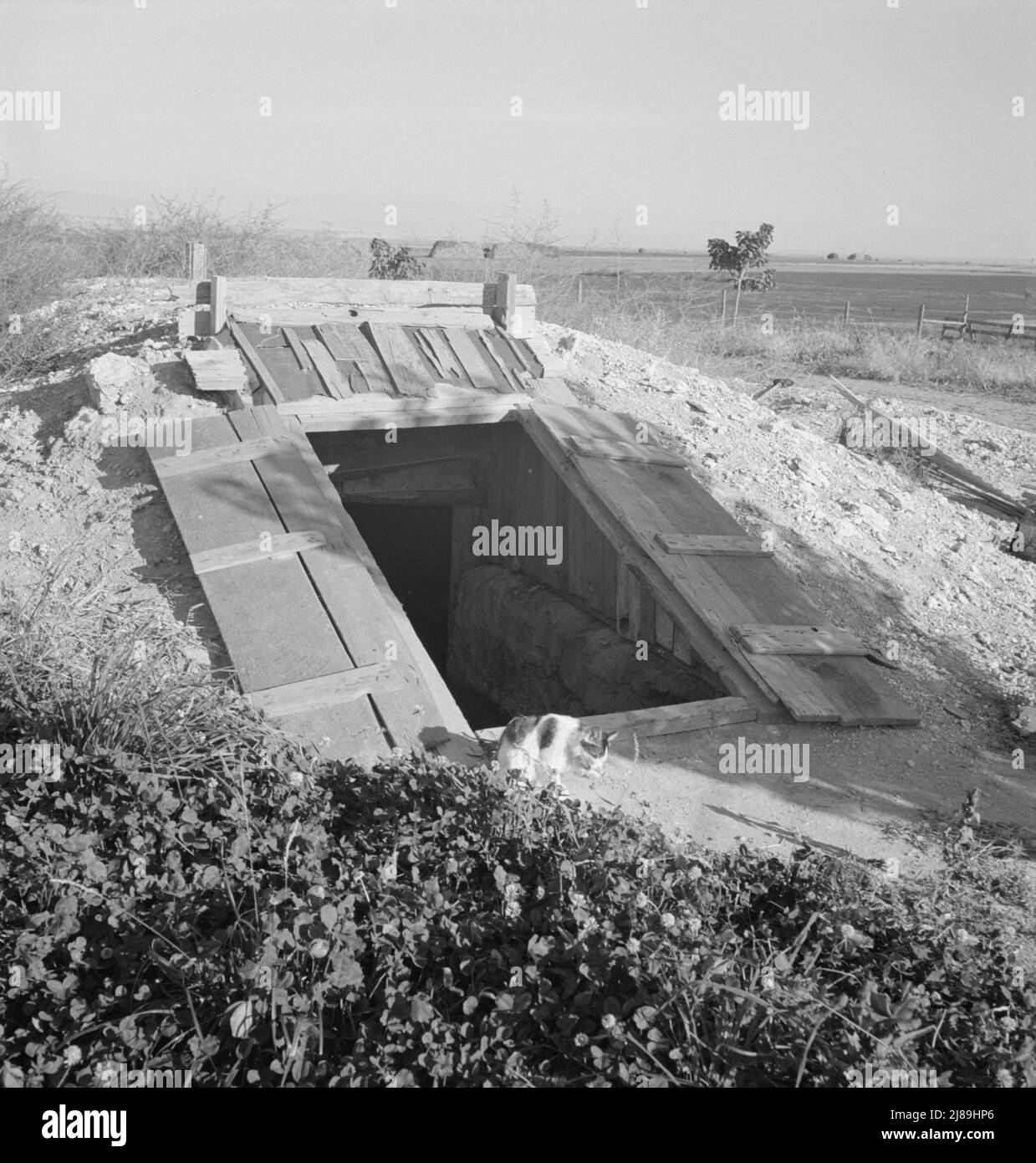 Storage cellar, typical of area. Dead Ox Flat, Malheur County, Oregon
