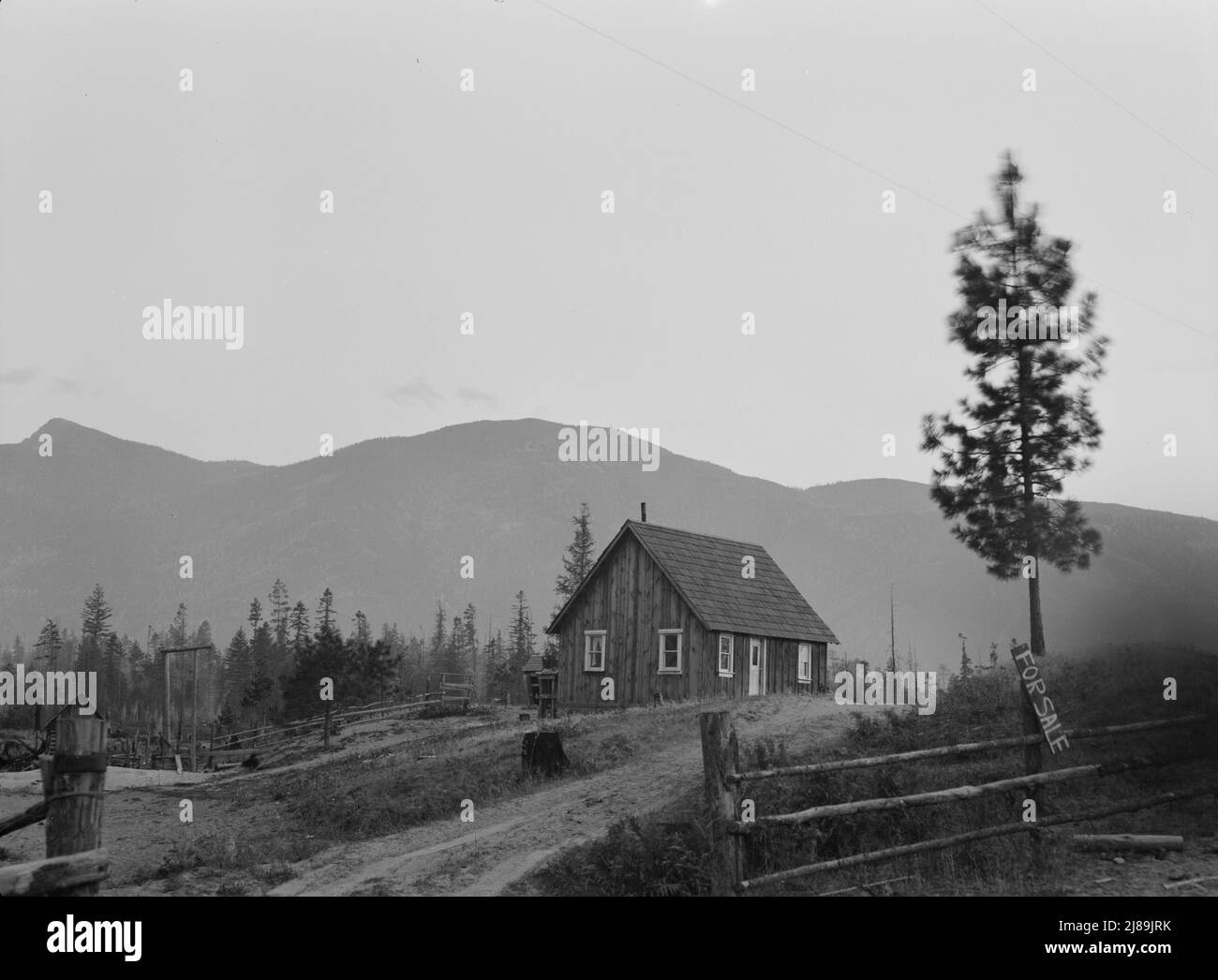 Farm for sale. Boundary County, Idaho. This soil is sandy and the