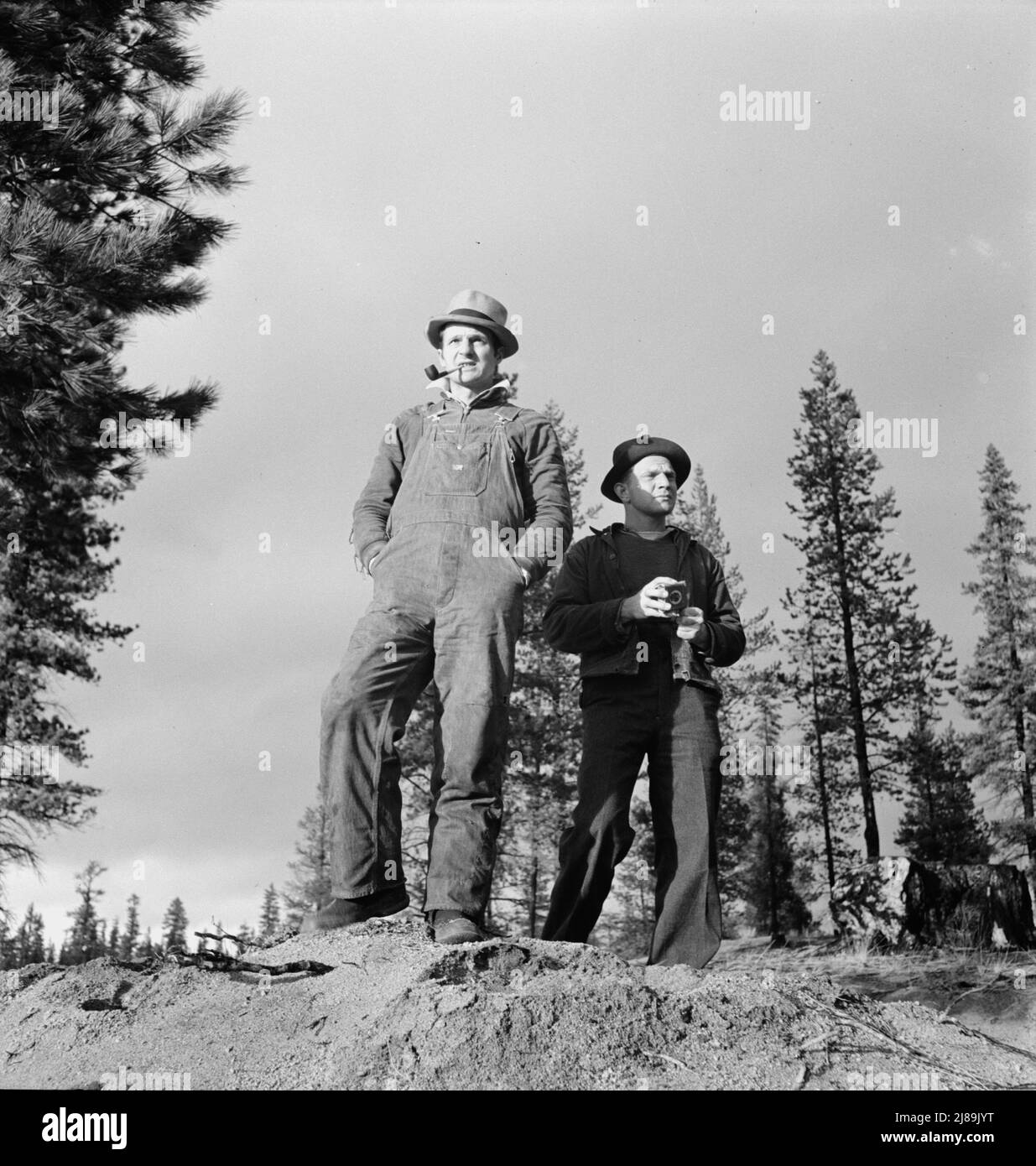 Nonfarm migrants from Mississippi, came west in 1935. They have just