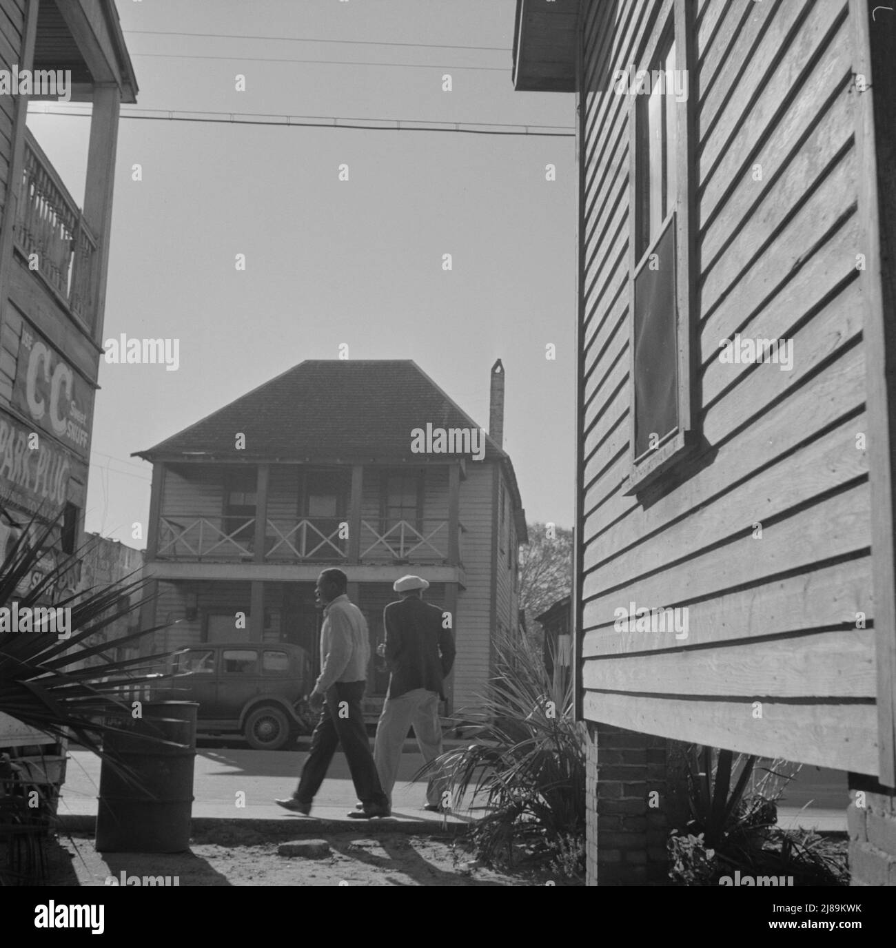 Daytona Beach, Florida. Scene in the Negro section Stock Photo Alamy