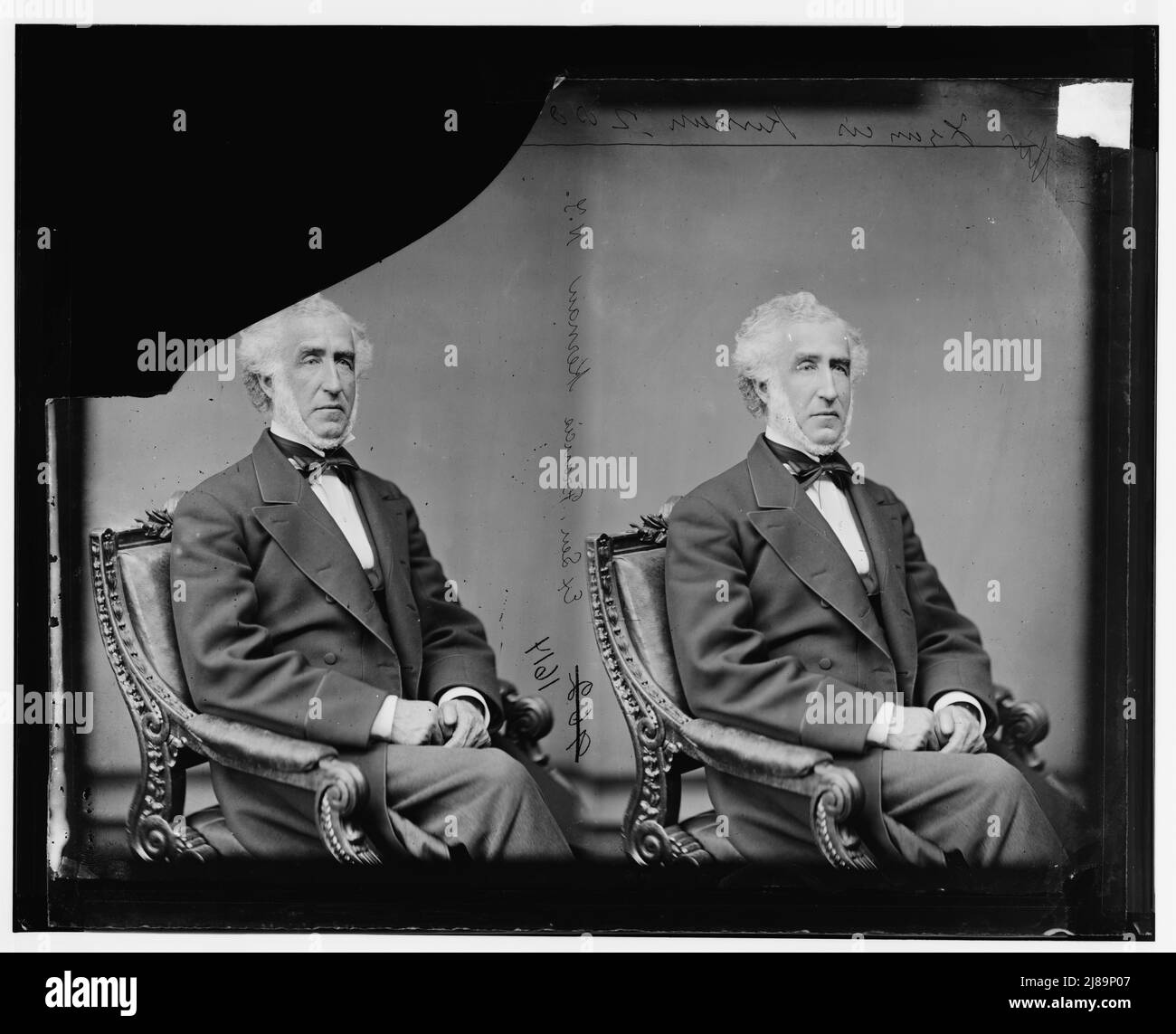 Senator Francis Kernan of New York, 1865-1880. Kernan, Hon. Francis, Senator of N.Y., between 1865 and 1880. [Lawyer and politician]. Stock Photo