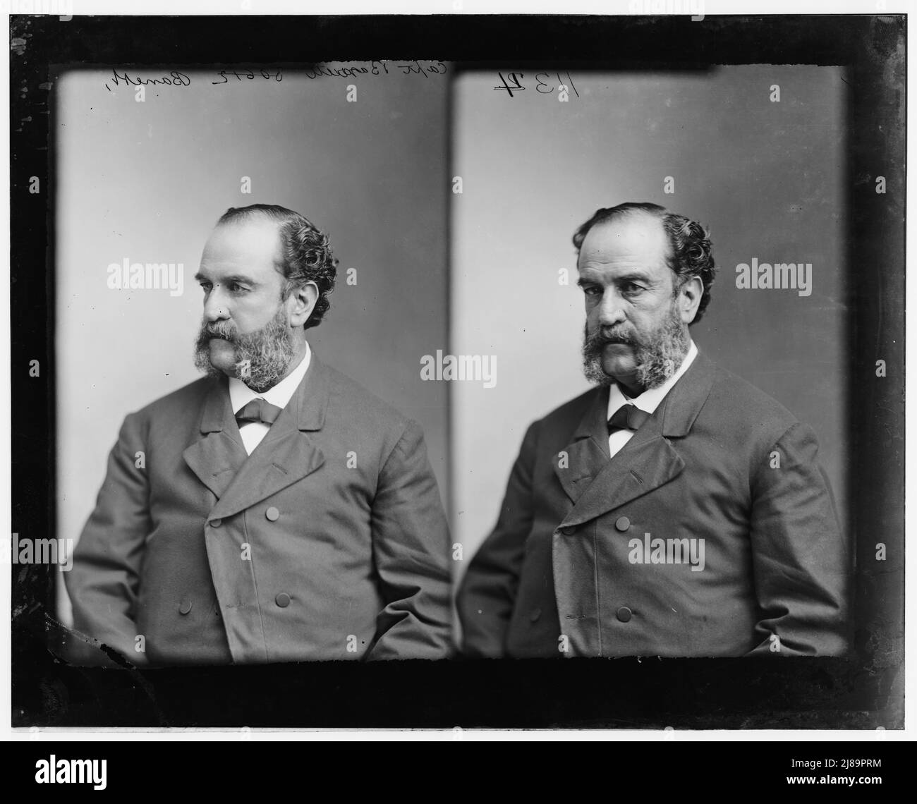 Banett, Hon. M.C. [Member of Congress?], between 1865 and 1880. Stock Photo