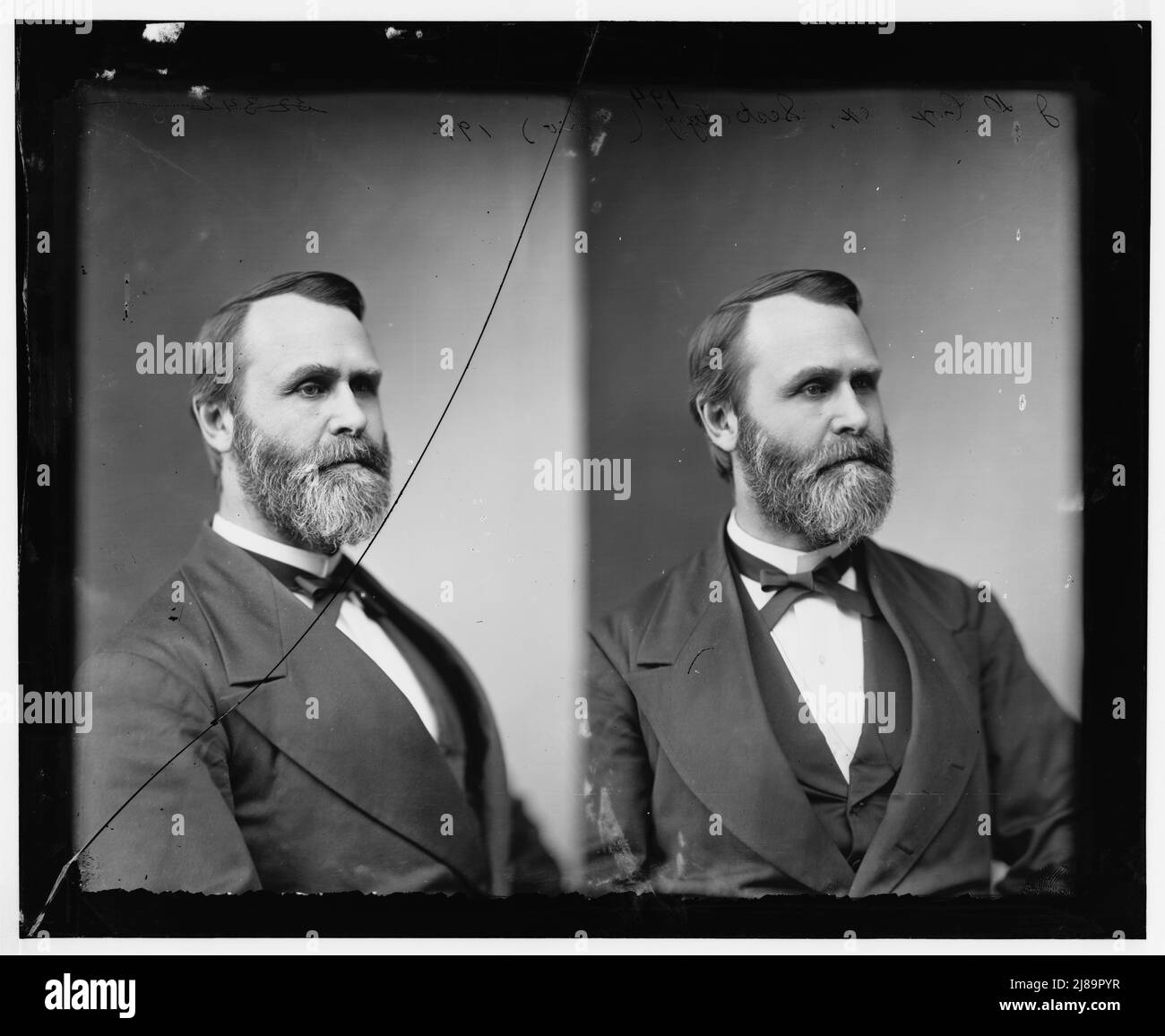 Cox, Hon. Jacob D. Of Ohio, Between 1865 And 1880 Stock Photo - Alamy