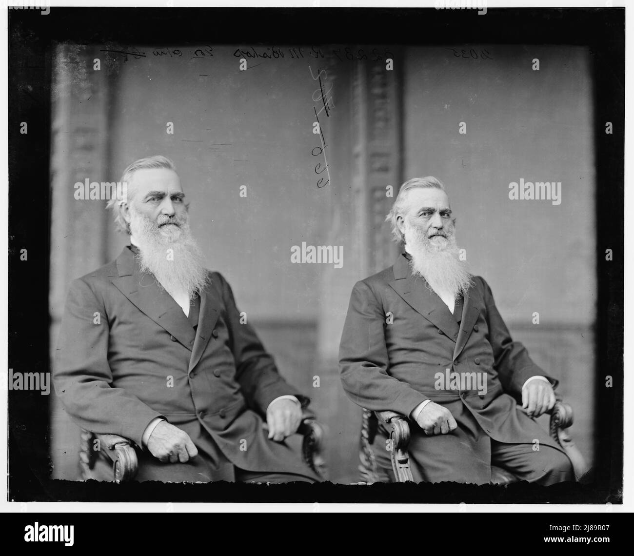 Bishop, Hon. R.M., Gov. of Ohio, between 1865 and 1880. Stock Photo