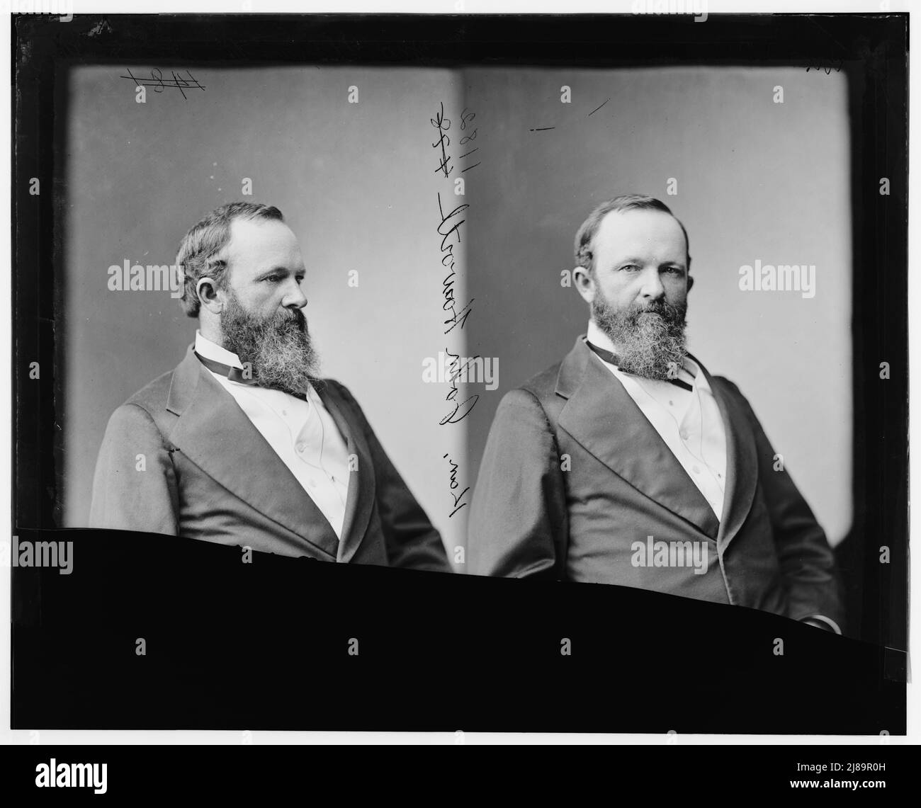 Haworth, Hon. John of Kansas, between 1865 and 1880. Stock Photo