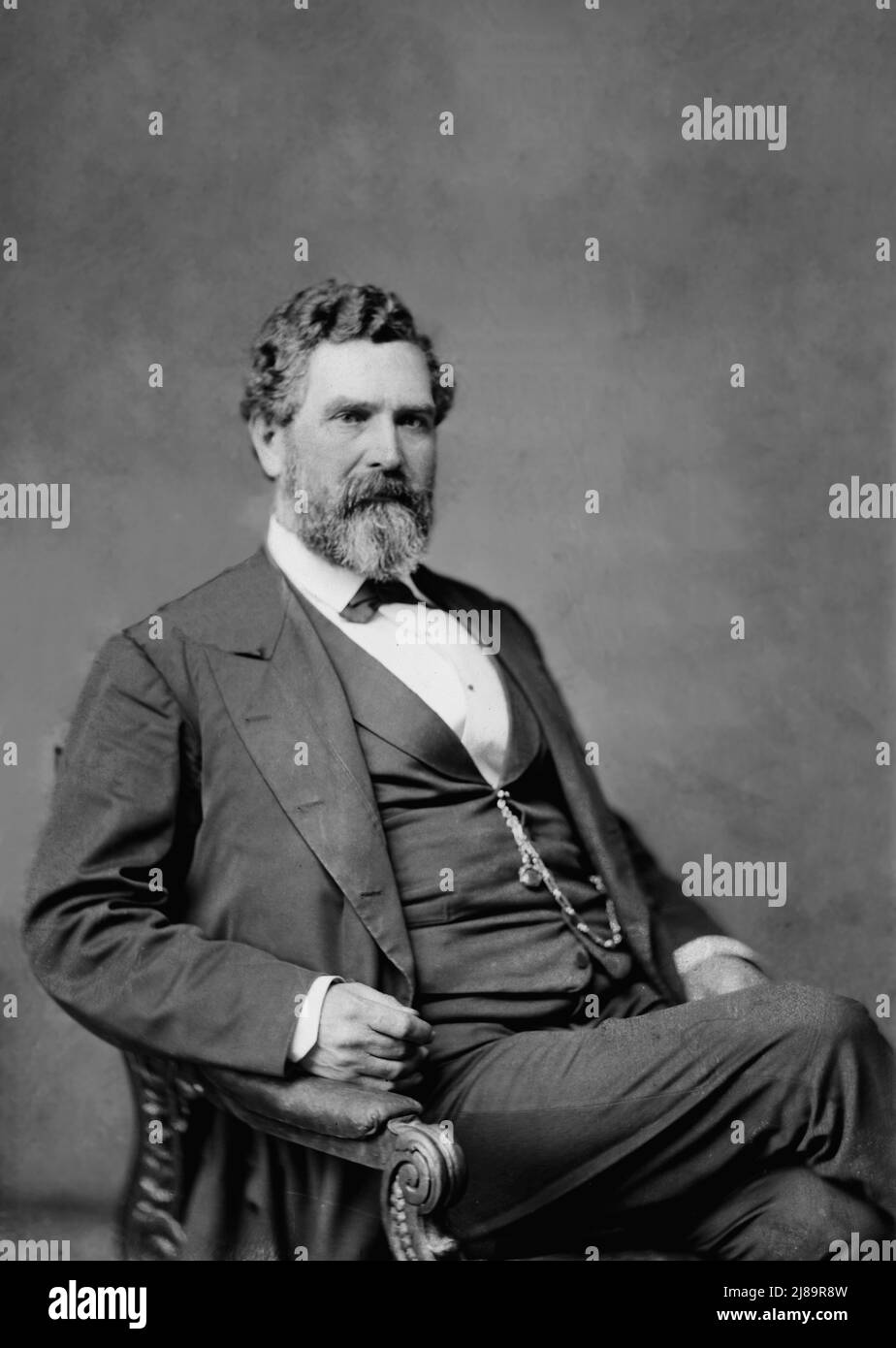 Senator James B. Beck of Ky., between 1870 and 1880. Stock Photo