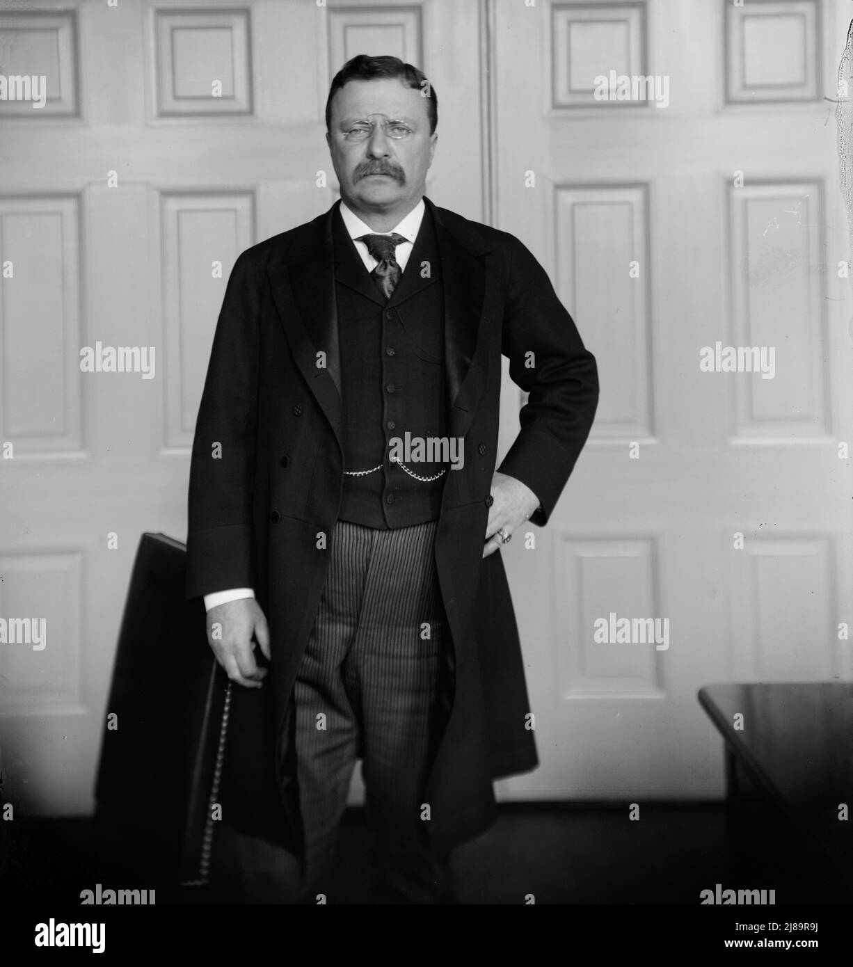 Pres. Theo. Roosevelt, between 1890 and 1910. Stock Photo