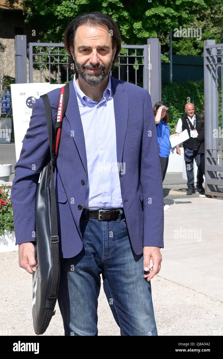 Rome, Italy. 14th May, 2022. Neri Marcorè attends the may edition of Tennis &Friends event at Foro Italico. Credit: SOPA Images Limited/Alamy Live News Stock Photo