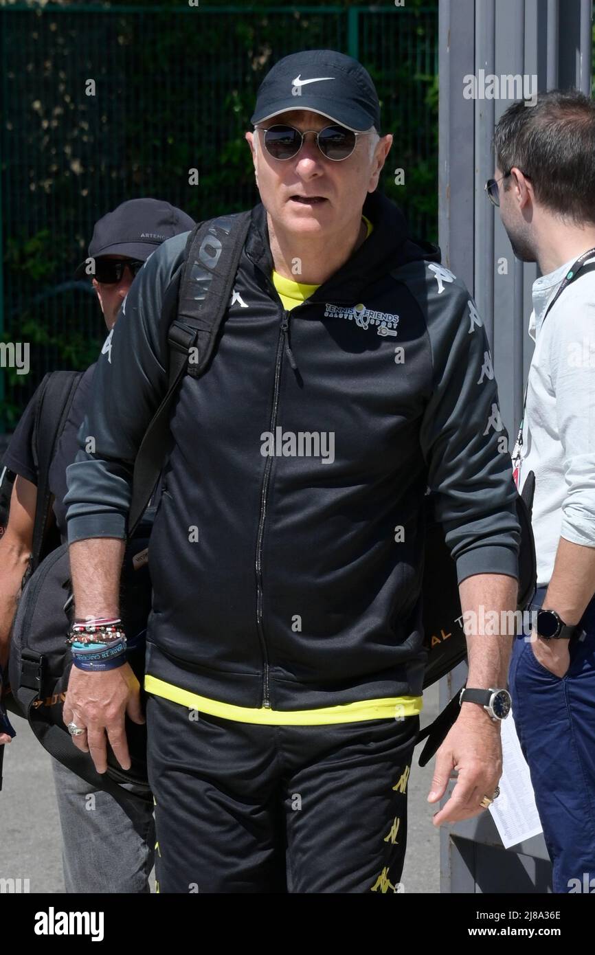 Rome, Italy. 14th May, 2022. Paolo Bonolis attends the may edition of  Tennis &Friends event at Foro Italico. Credit: SOPA Images Limited/Alamy  Live News Stock Photo - Alamy
