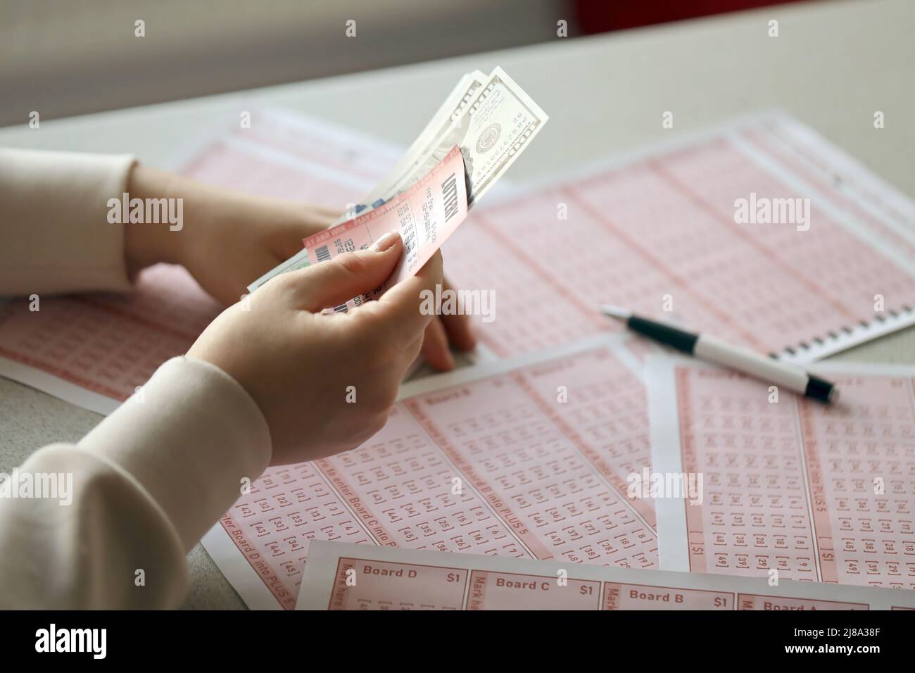 Lotto entry form hi res stock photography and images Alamy