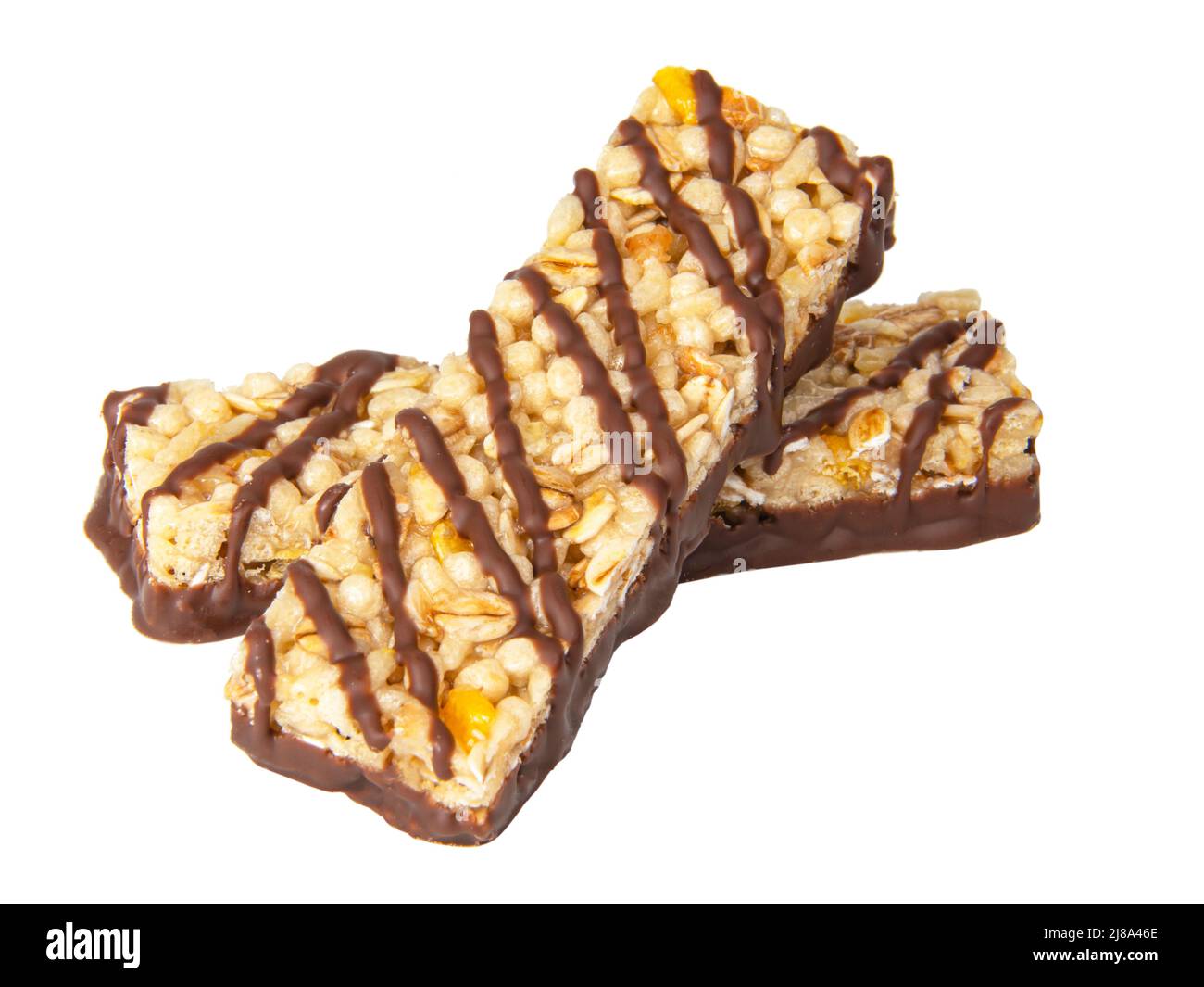 Nutrition bar cereal isolated on the white background Stock Photo Alamy