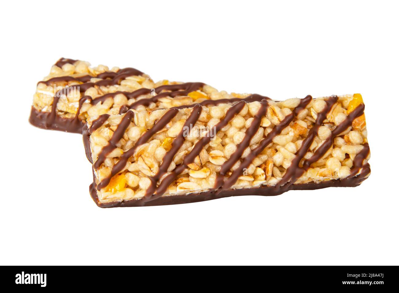 Nutrition bar cereal isolated on the white background Stock Photo Alamy