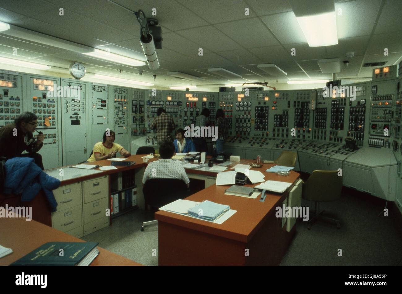 Oconee nuclear power plant in South Carolina, operated by Duke Power Company 1979, identical to