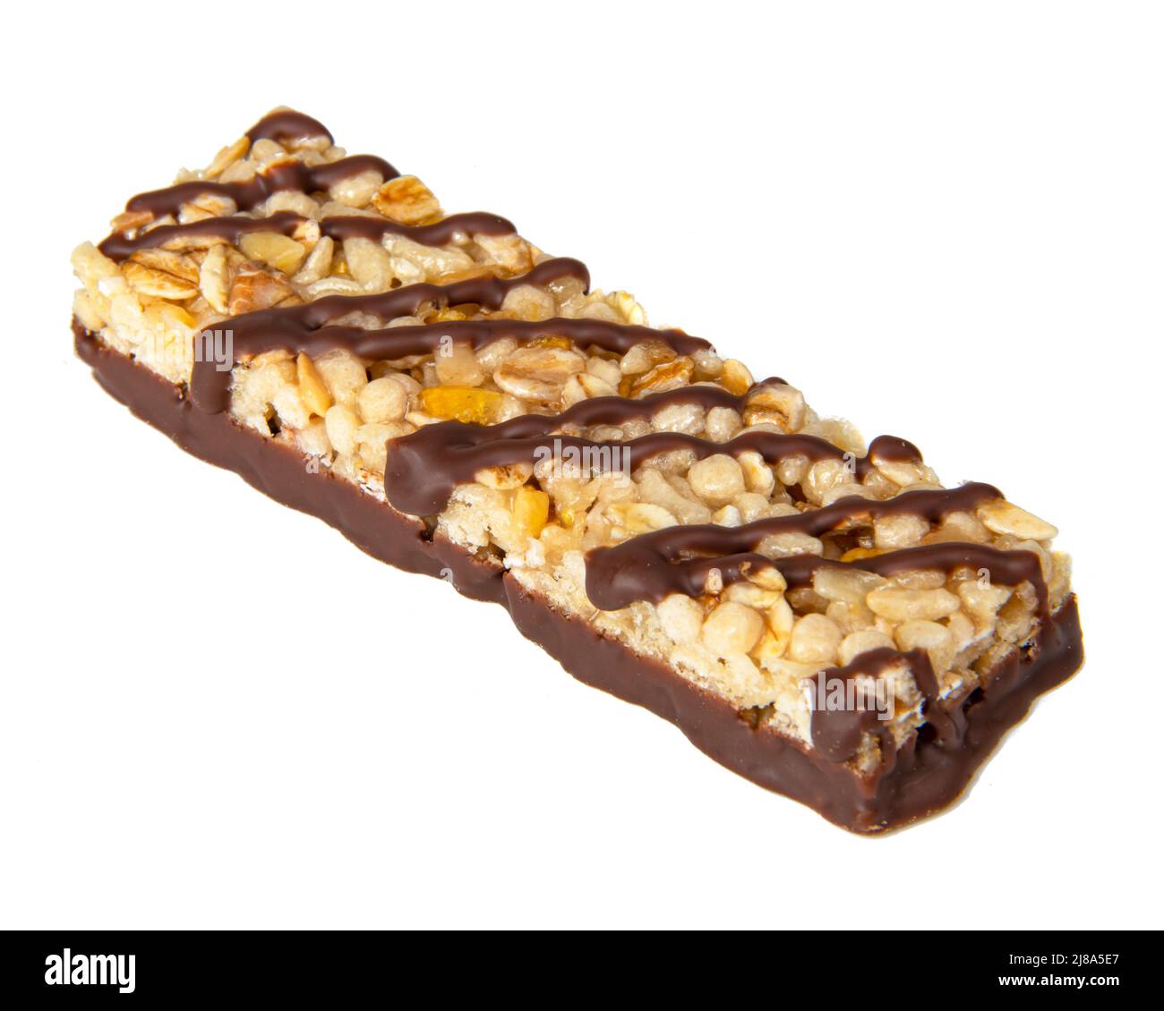 Nutrition bar cereal isolated on the white background Stock Photo Alamy