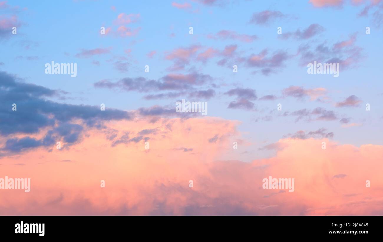 Beautiful sky sunset background Stock Photo - Alamy