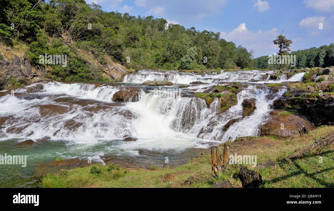 Beautiful scenic landscapes of Pykara Falls, Ooty, Tamilnadu. Top ...