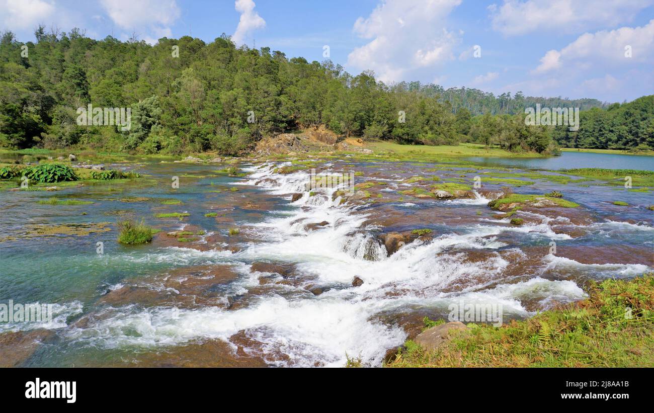 Beautiful scenic landscapes of Pykara Falls, Ooty, Tamilnadu. Top ...