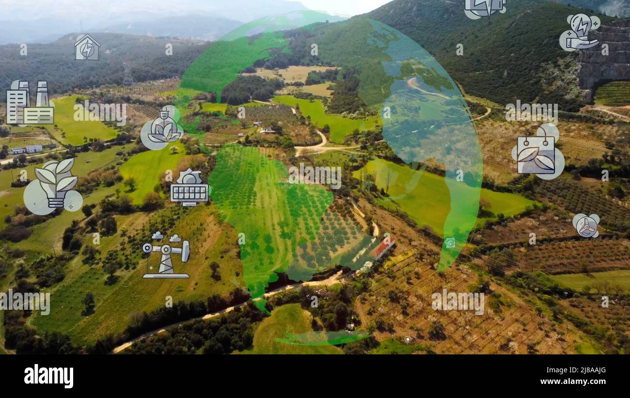 Environmental technology concept. Sustainable development goals. SDGs ...