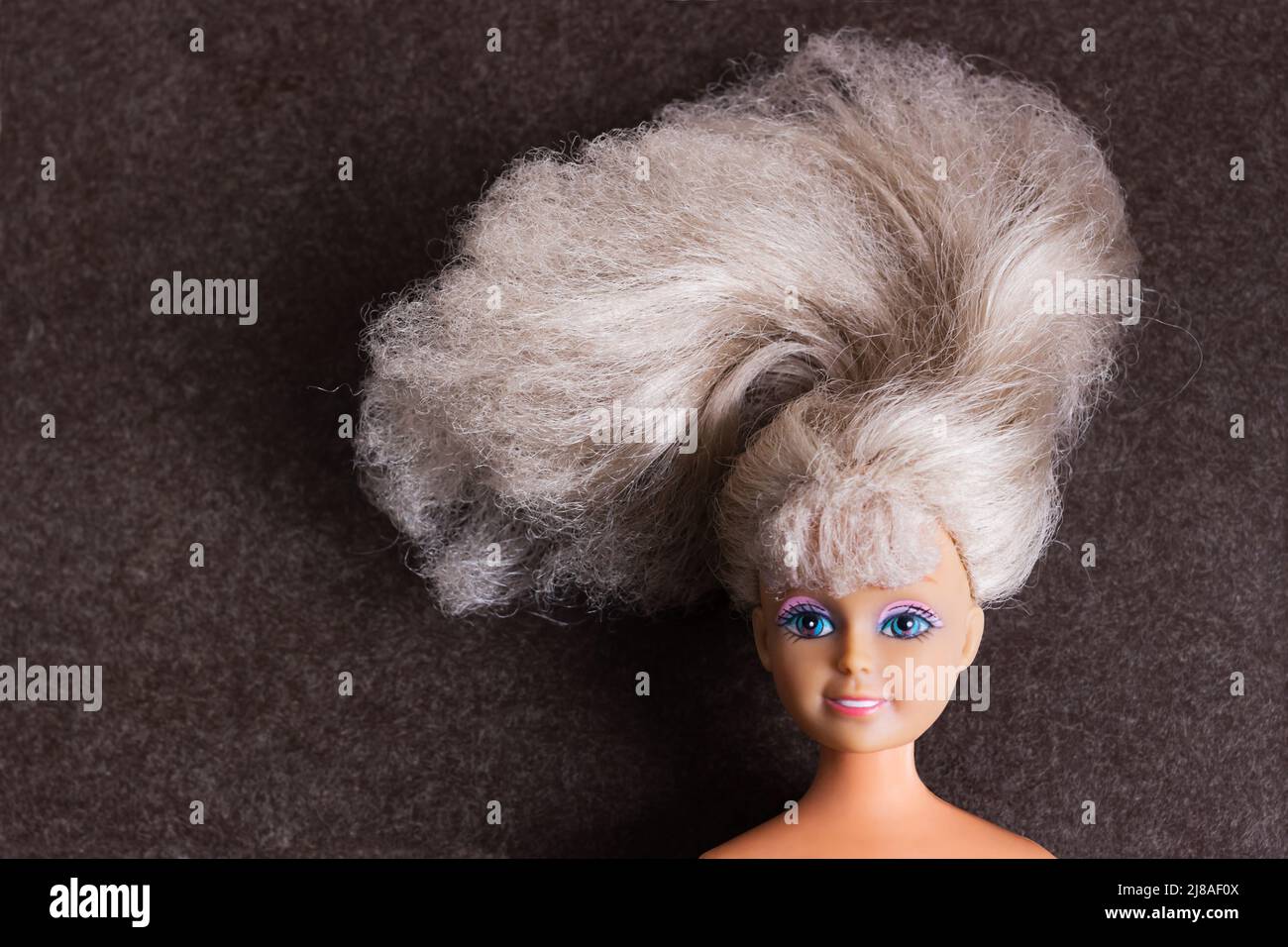 Portrait of Barbie Stock Photo