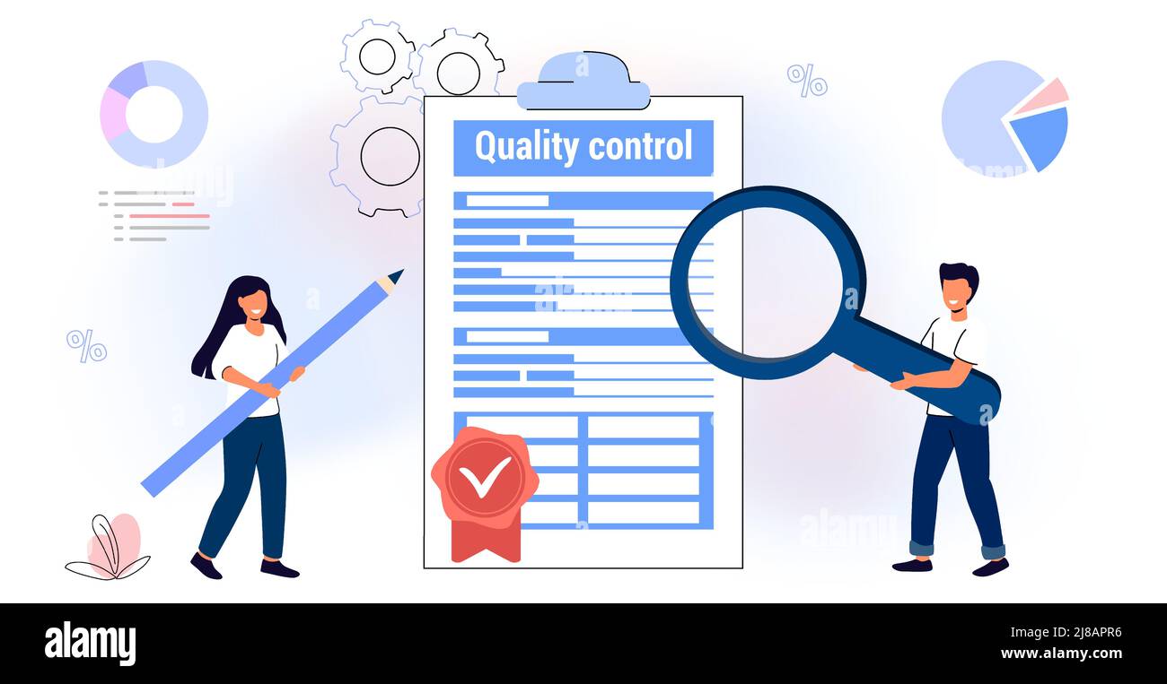 Quality control and product satisfaction research check Controlling business iso standard