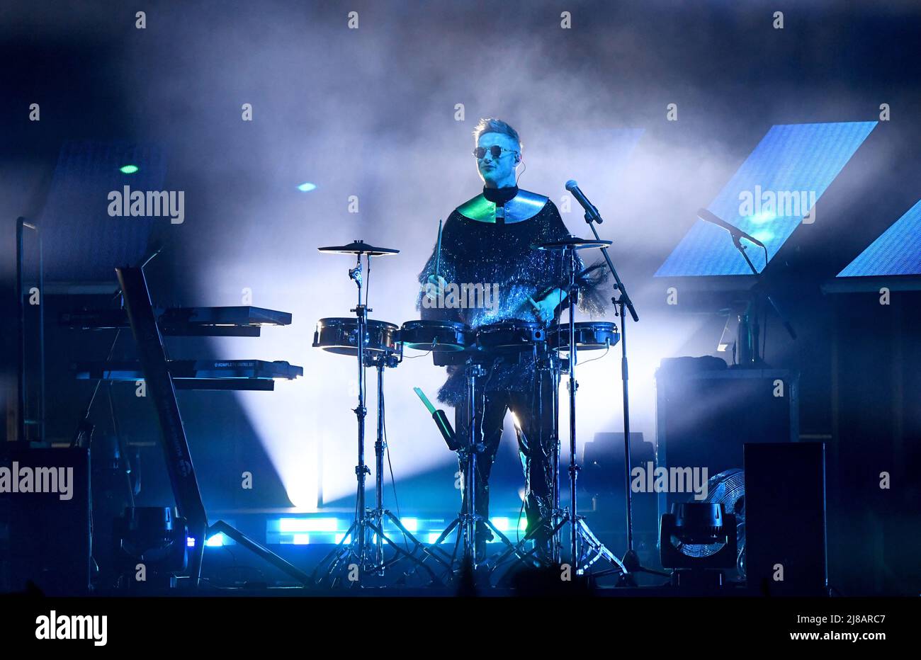 Munich, Germany. 14th May, 2022. The Pet Shop Boys are on stage at