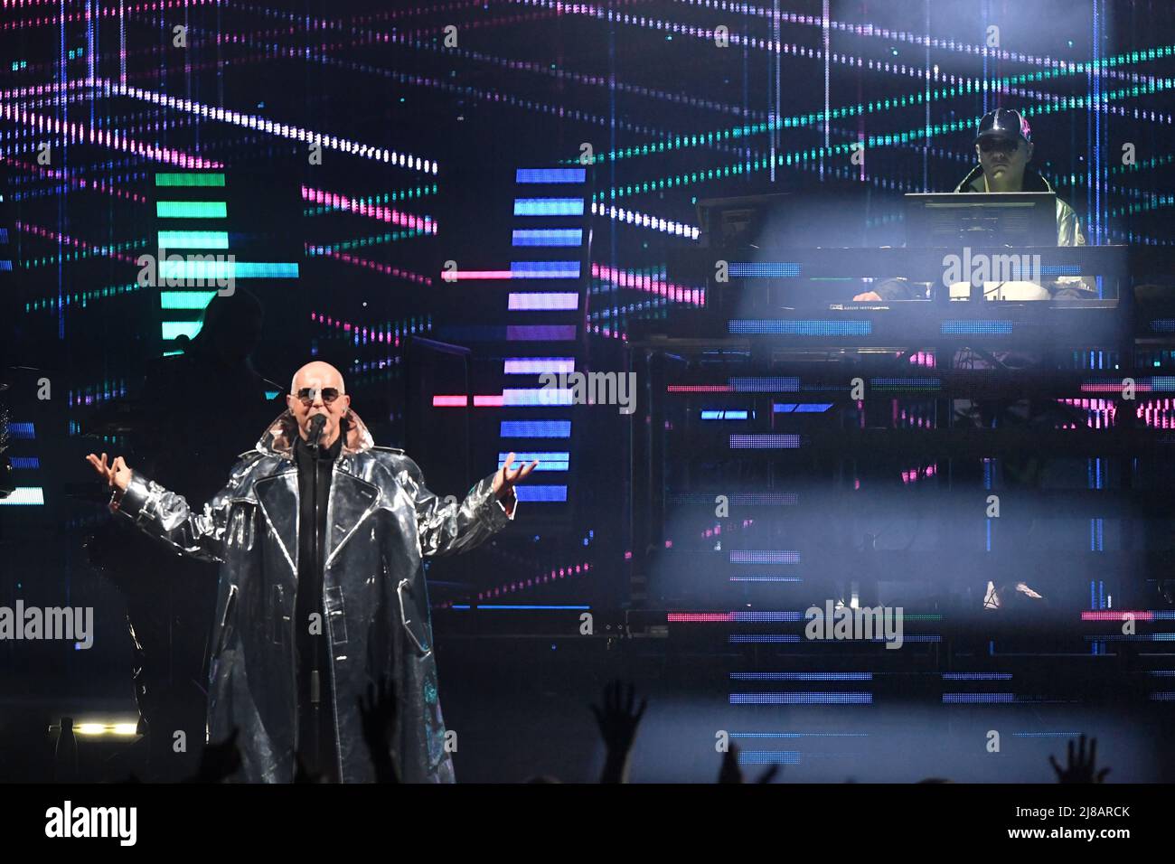 Munich, Germany. 14th May, 2022. The Pet Shop Boys are on stage at