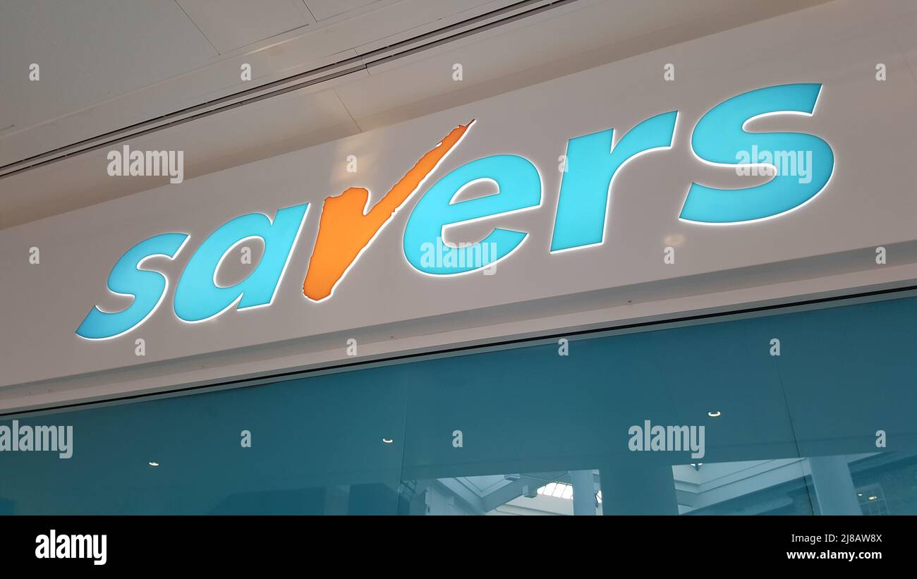 Savers Health And Beauty Shop Sign Stock Photo Alamy Savers Health And Beauty Shop Sign Stock Photo Alamy