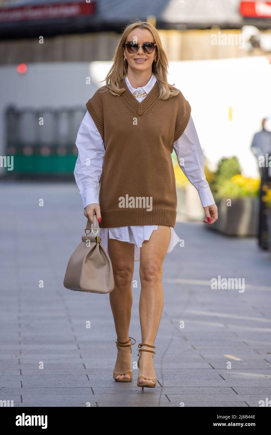 Amanda Holden seen leaving Global Studio after her radio show at Heart Featuring: Amanda Holden Where: London, United Kingdom When: 30 Mar 2021 Credit: Phil Lewis/WENN Stock Photo